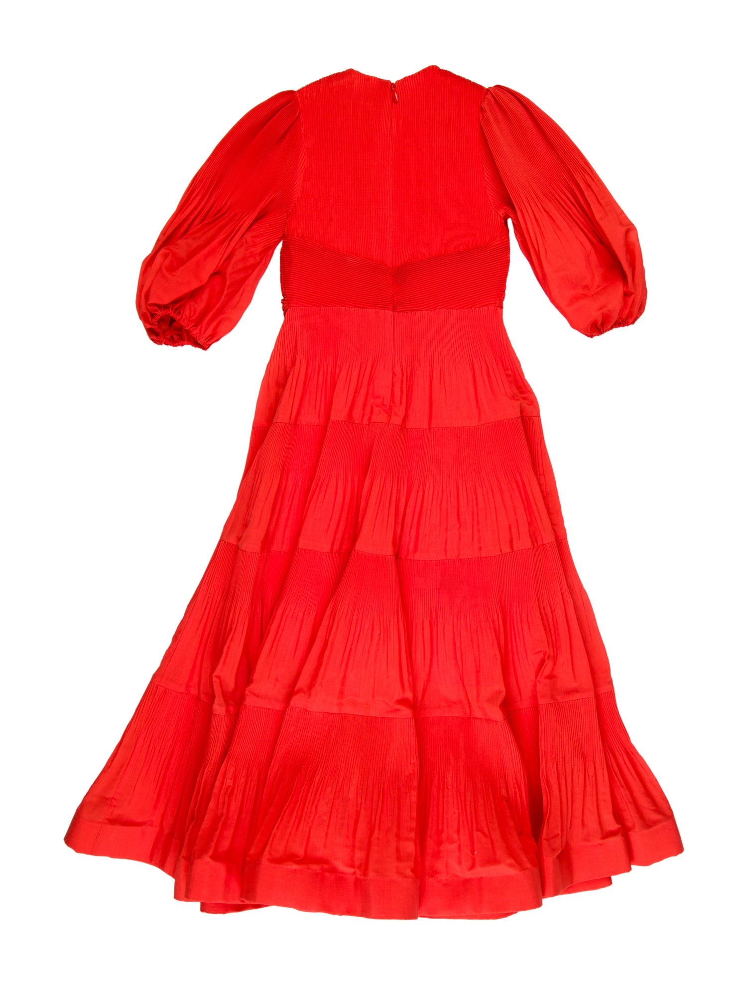 Zimmermann Mock Neck Midi Length Dress