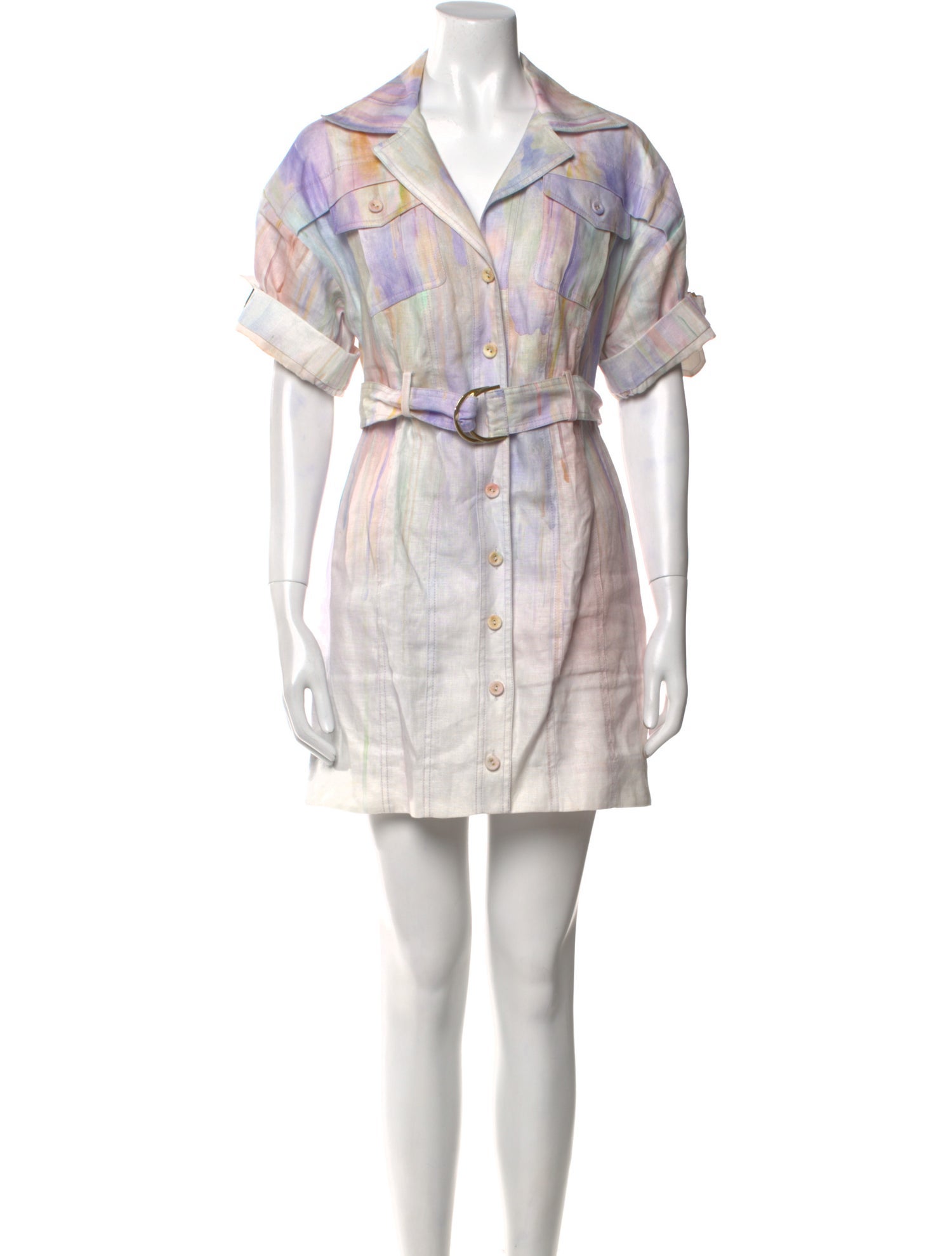 Zimmermann Linen Mini Dress