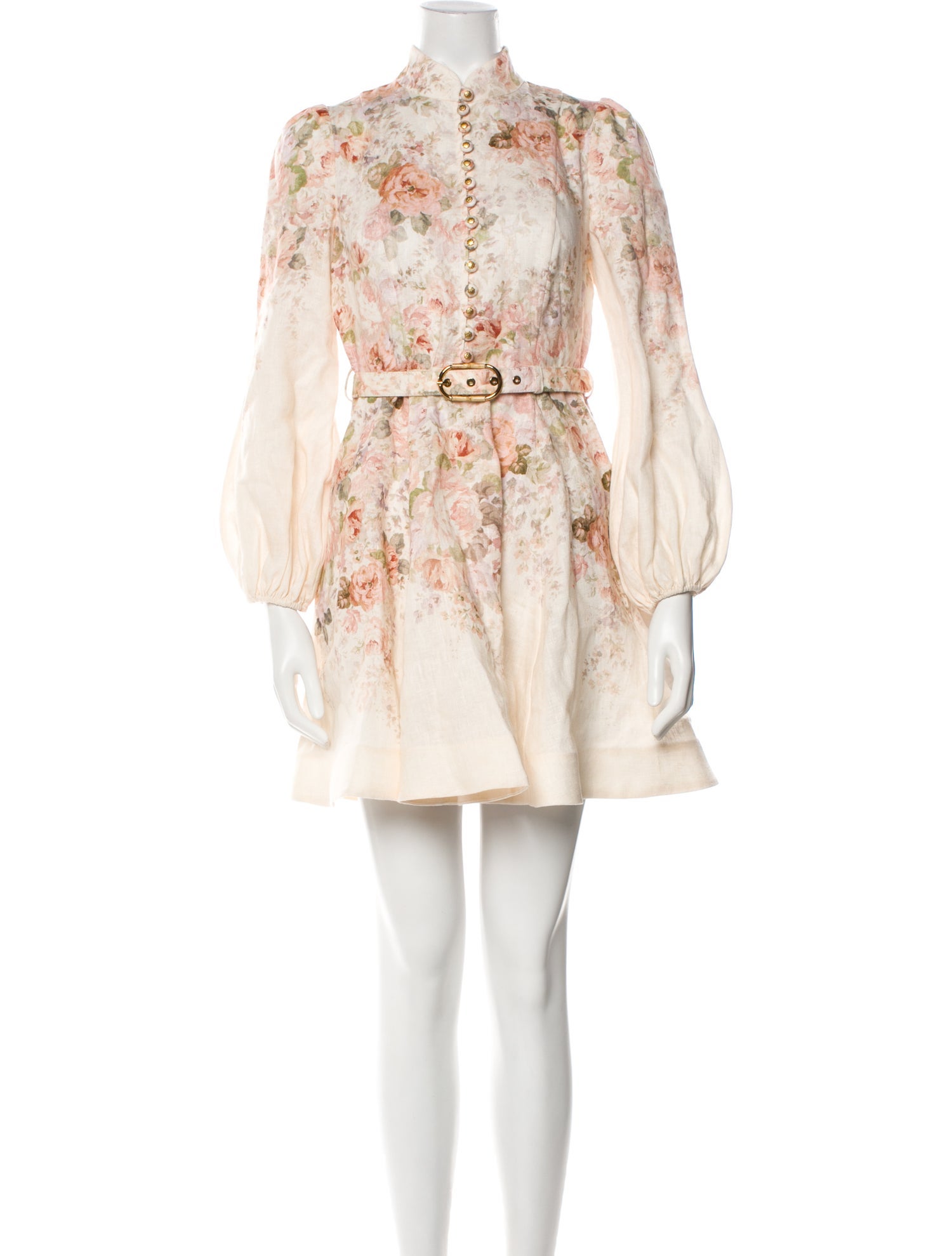 Zimmermann Linen Mini Dress