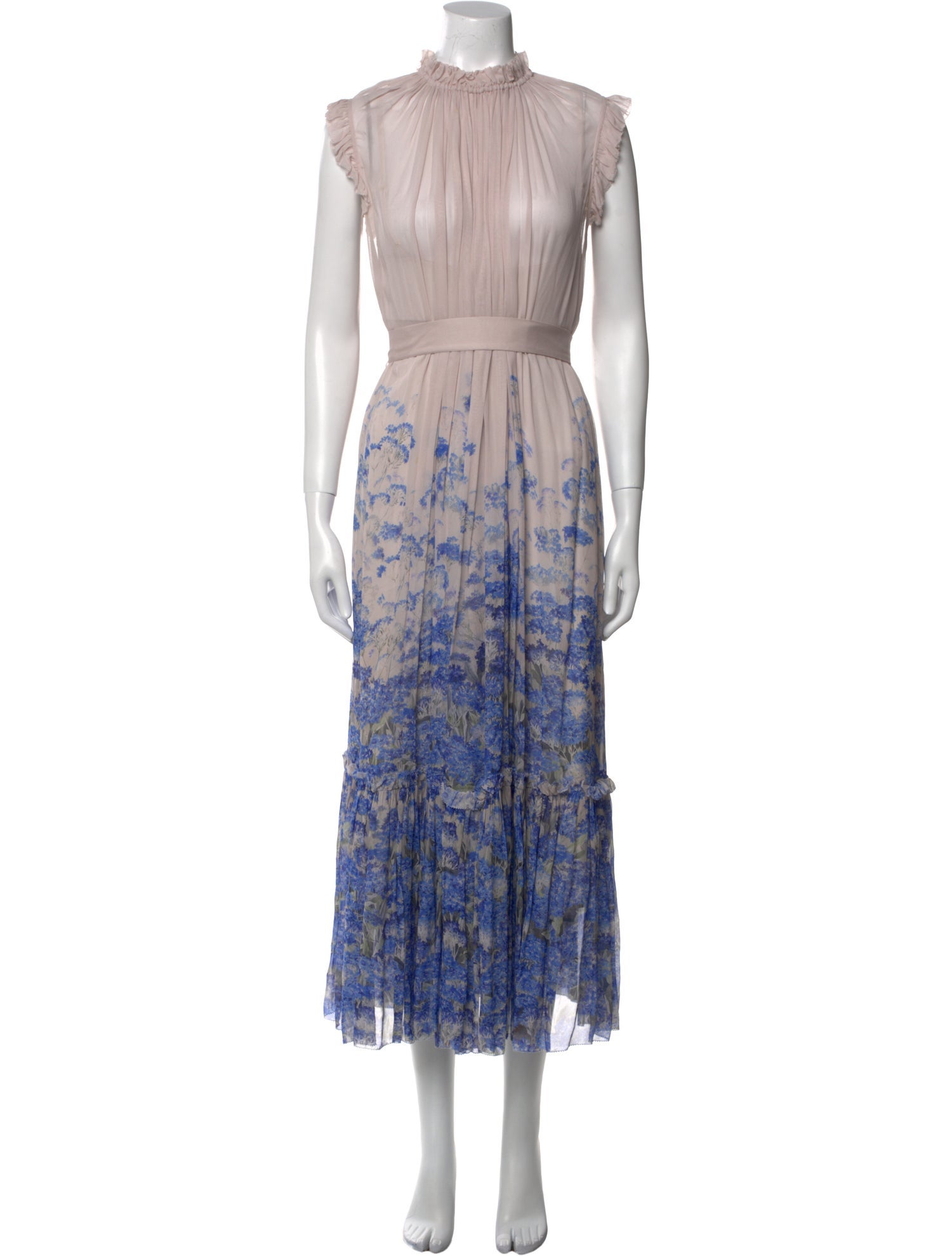Zimmermann Floral Print Long Dress
