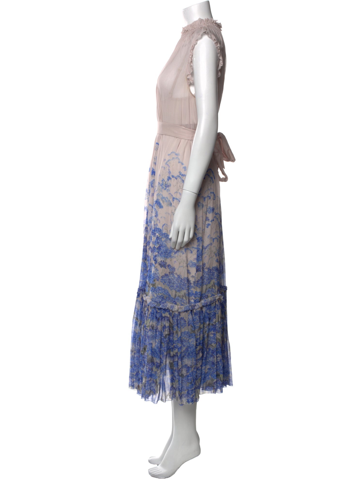 Zimmermann Floral Print Long Dress