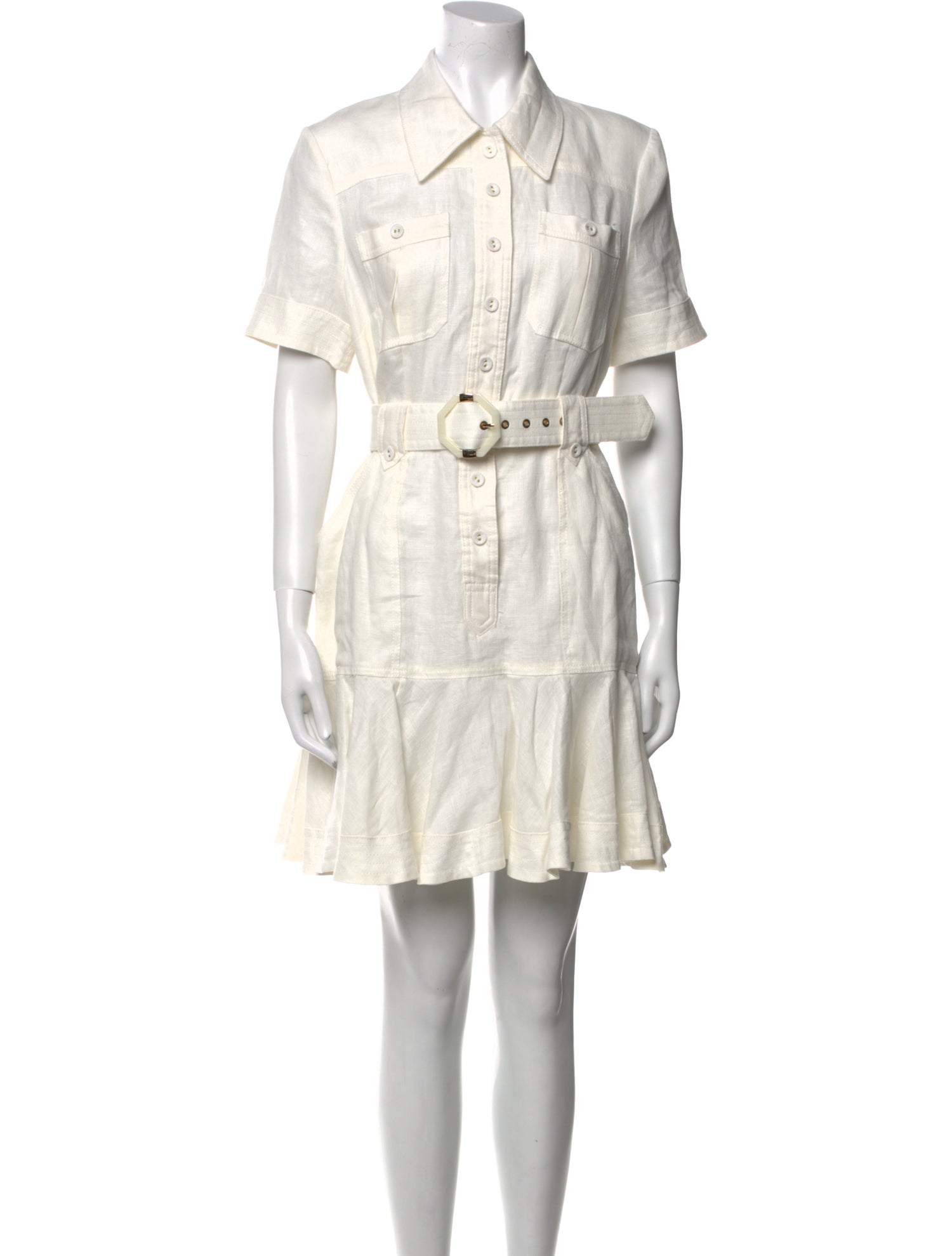 Zimmermann Linen Mini Dress