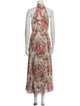 Zimmermann Floral Print Long Dress