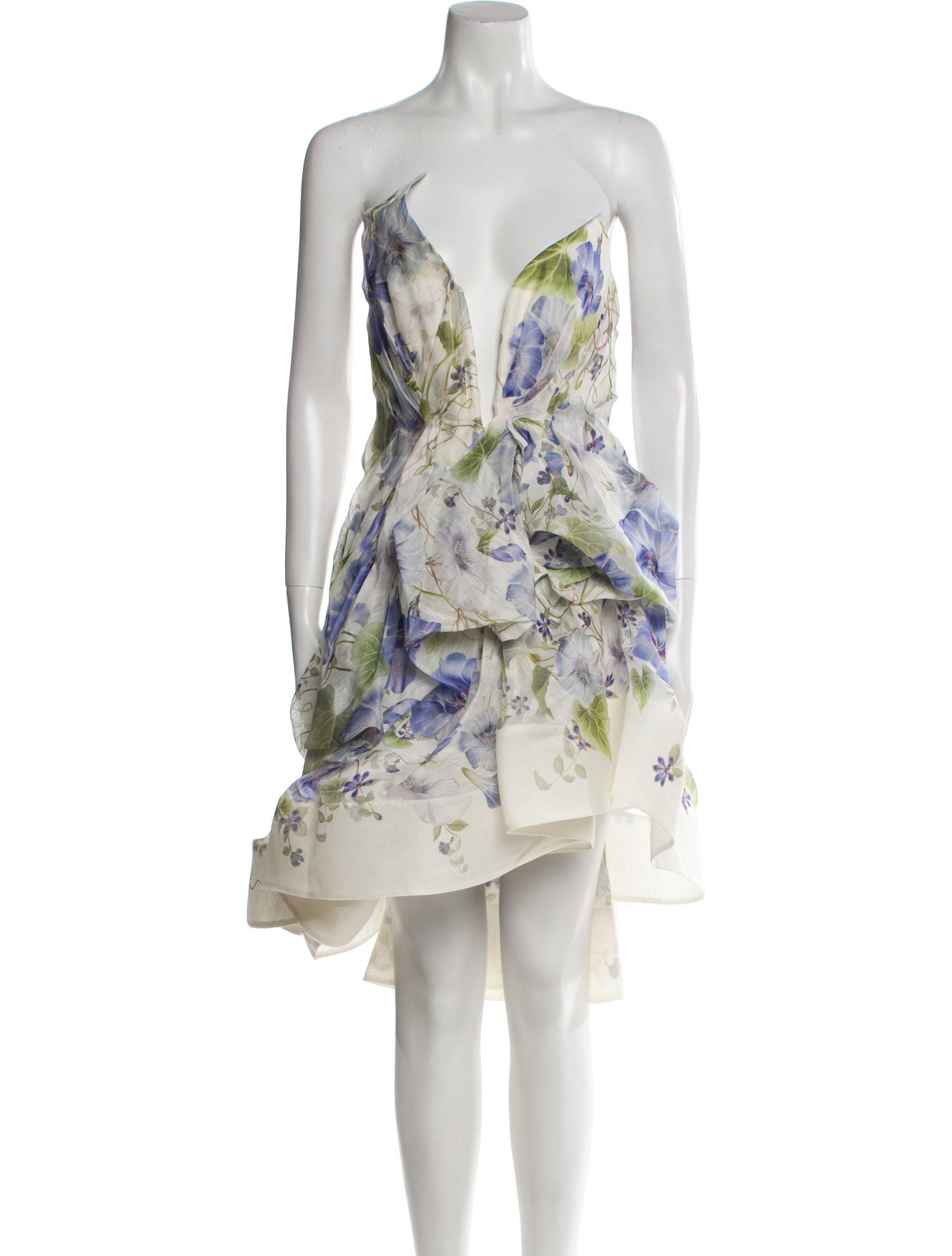 Zimmermann Linen Knee-Length Dress