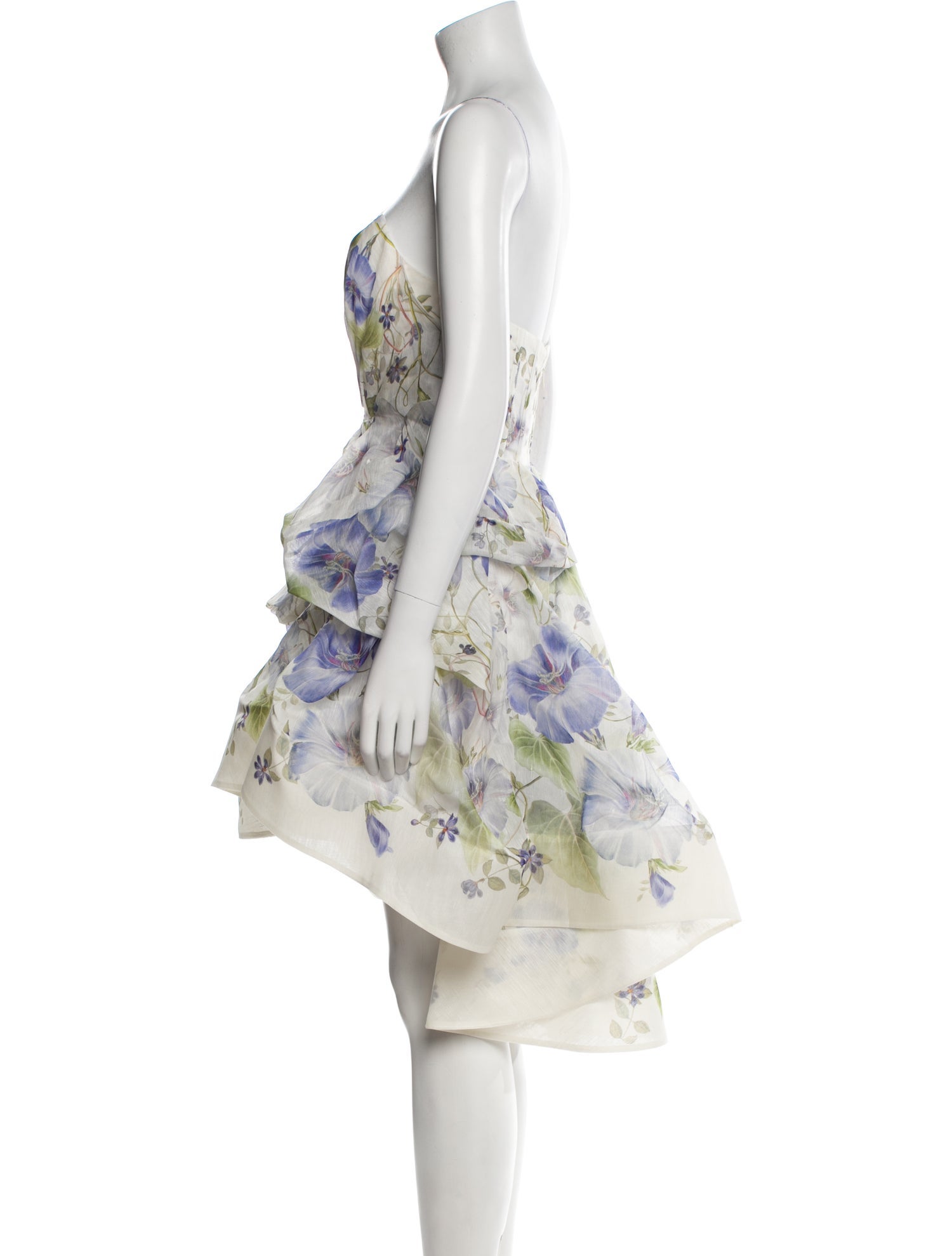 Zimmermann Linen Knee-Length Dress