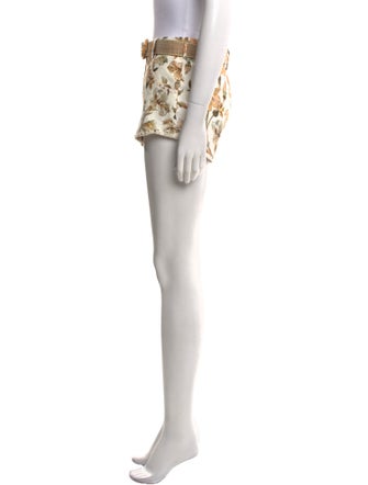 Zimmermann Linen Mini Shorts