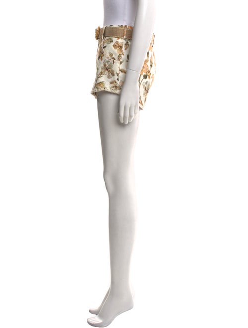 Zimmermann Linen Mini Shorts