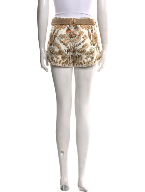 Zimmermann Linen Mini Shorts