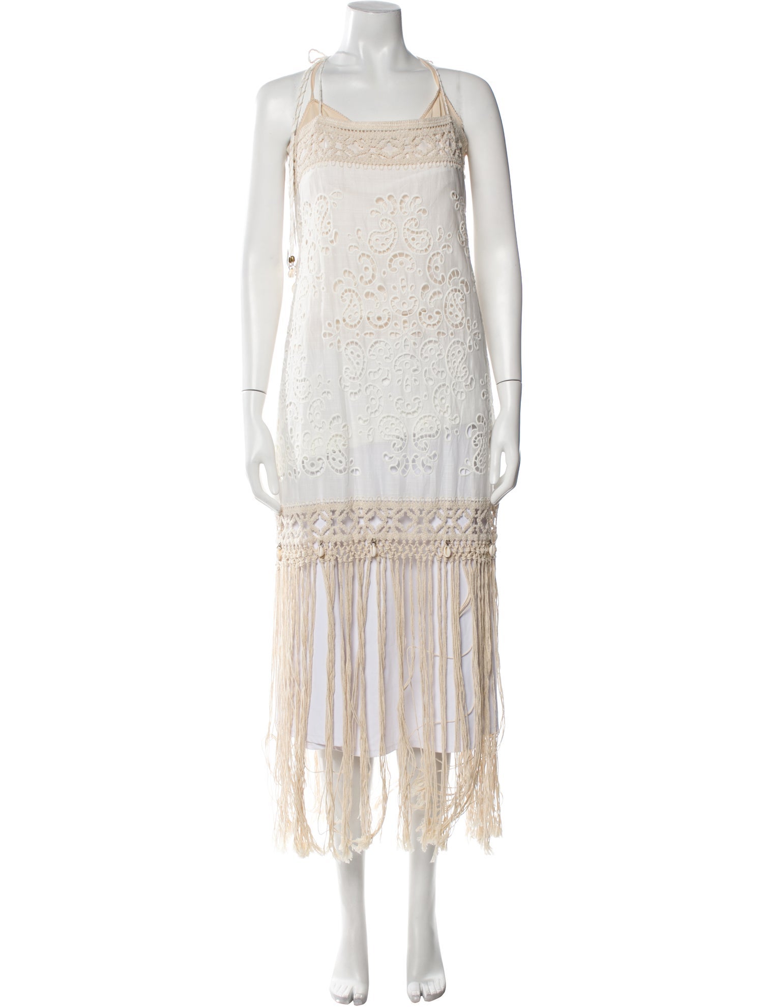 Zimmermann Colorblock Pattern Mini Dress