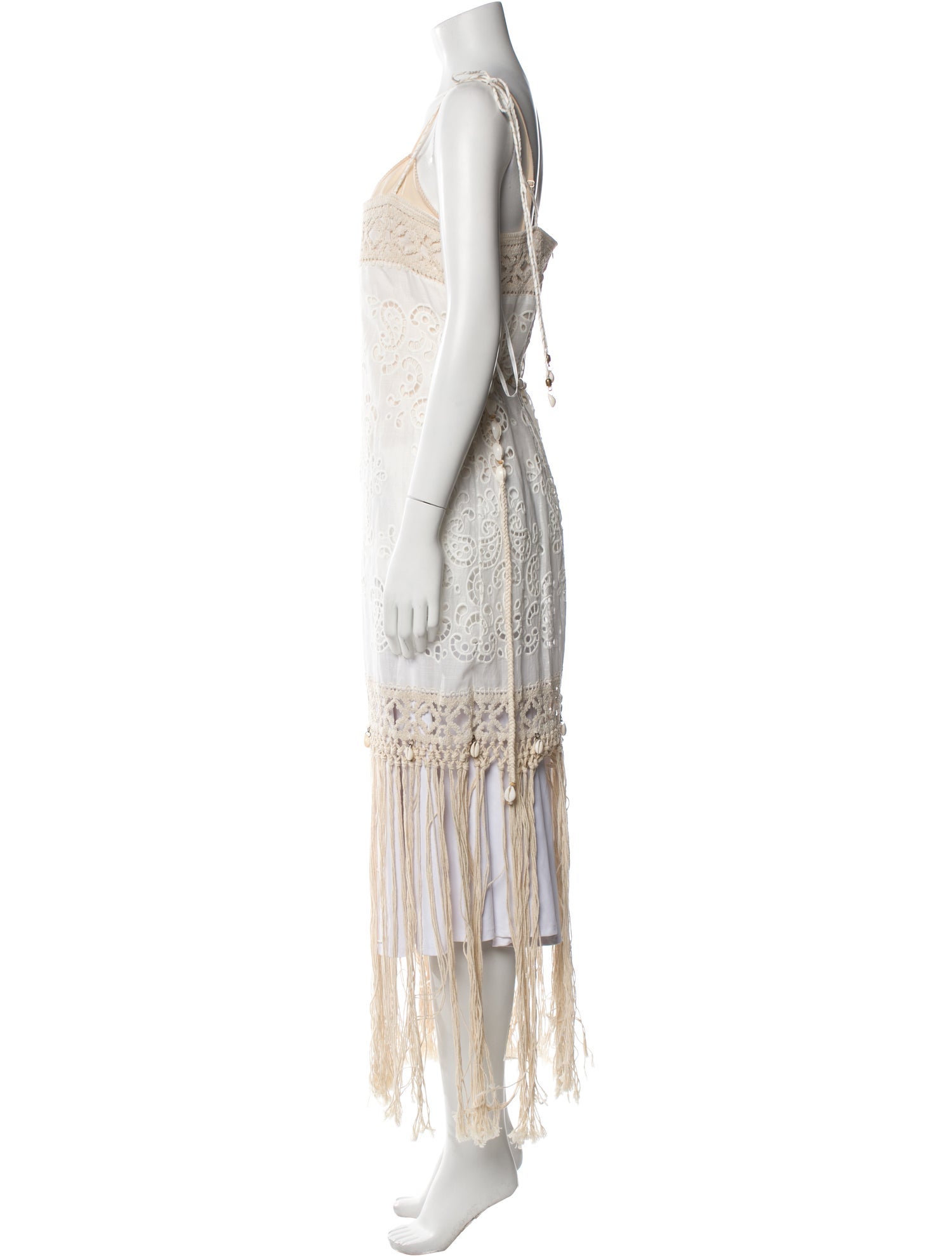 Zimmermann Colorblock Pattern Mini Dress