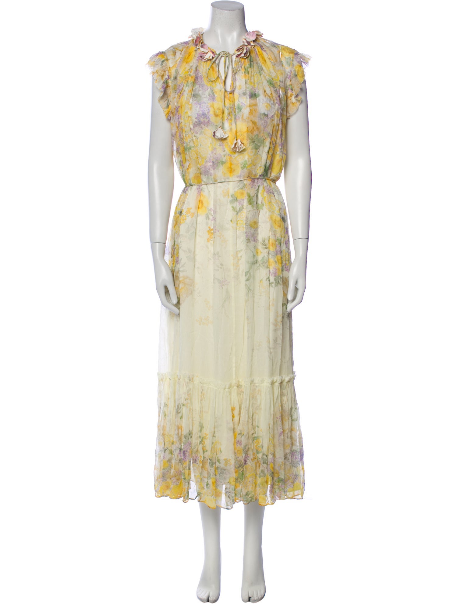 Zimmermann Silk Midi Length Dress