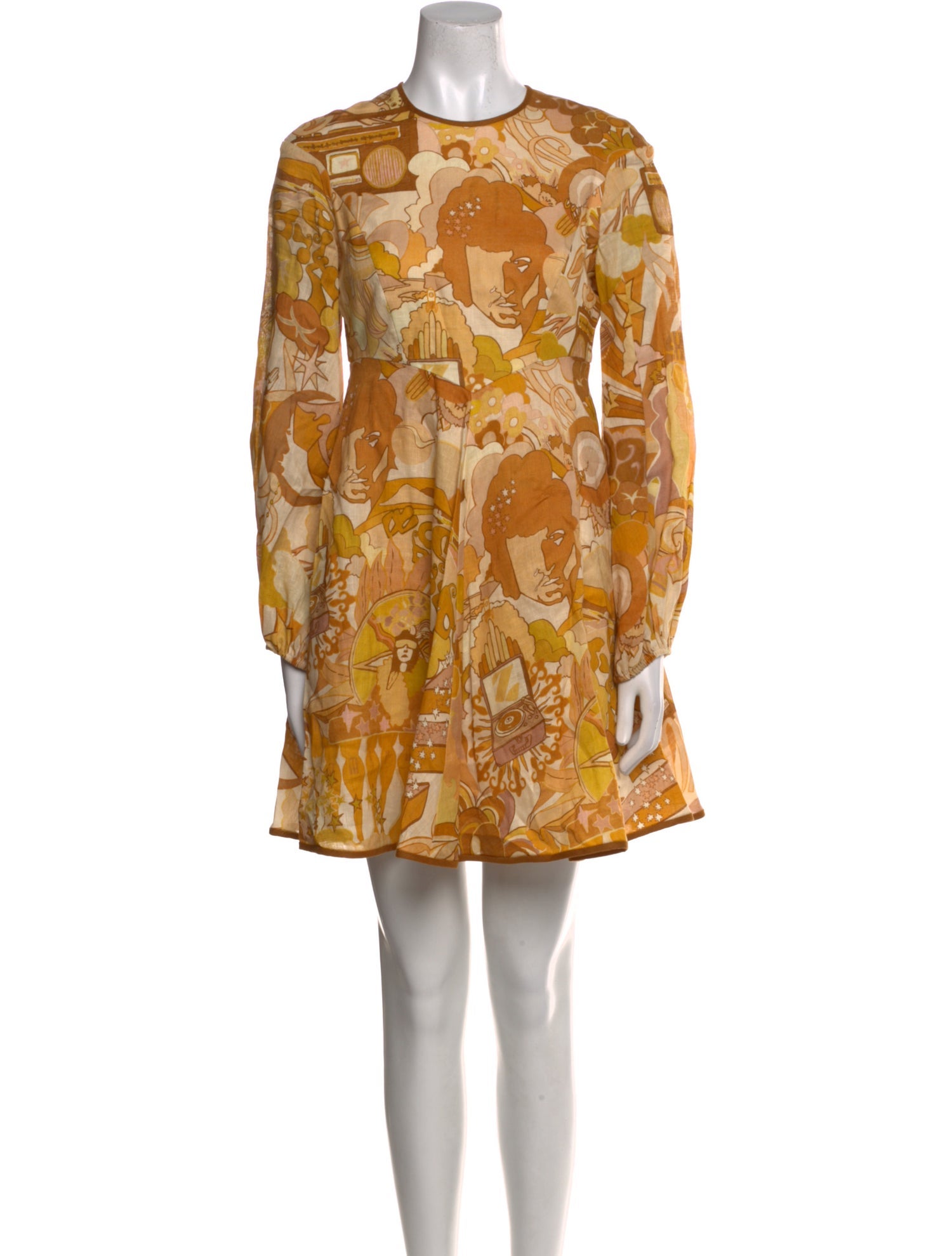 Zimmermann Linen Mini Dress