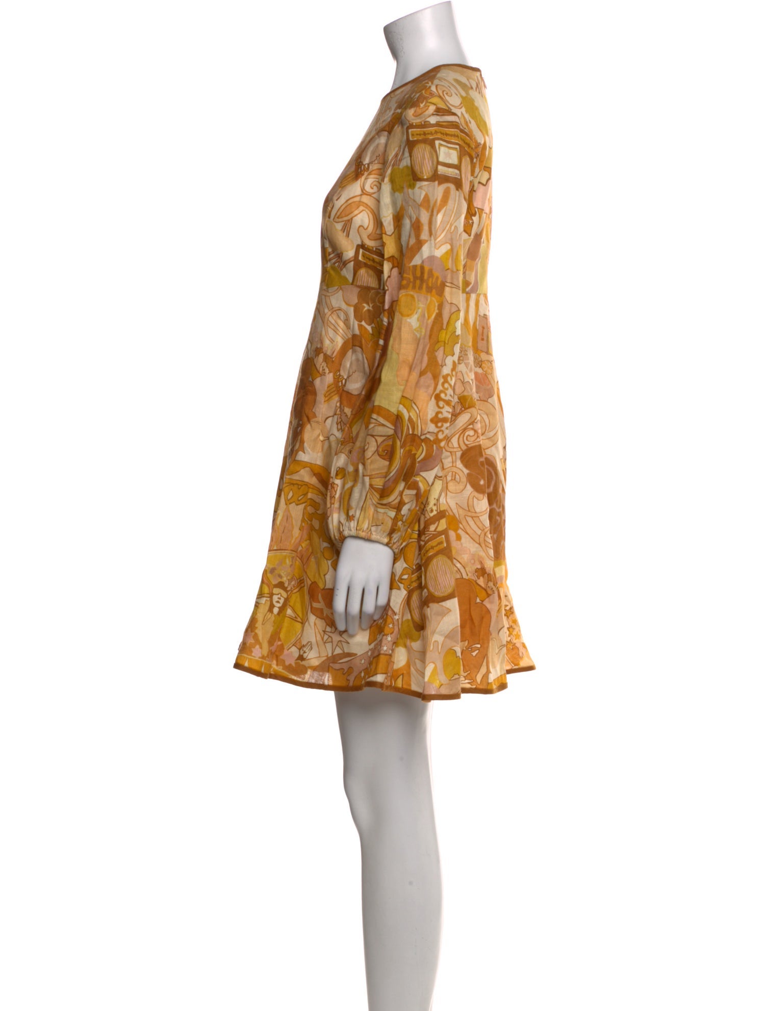 Zimmermann Linen Mini Dress