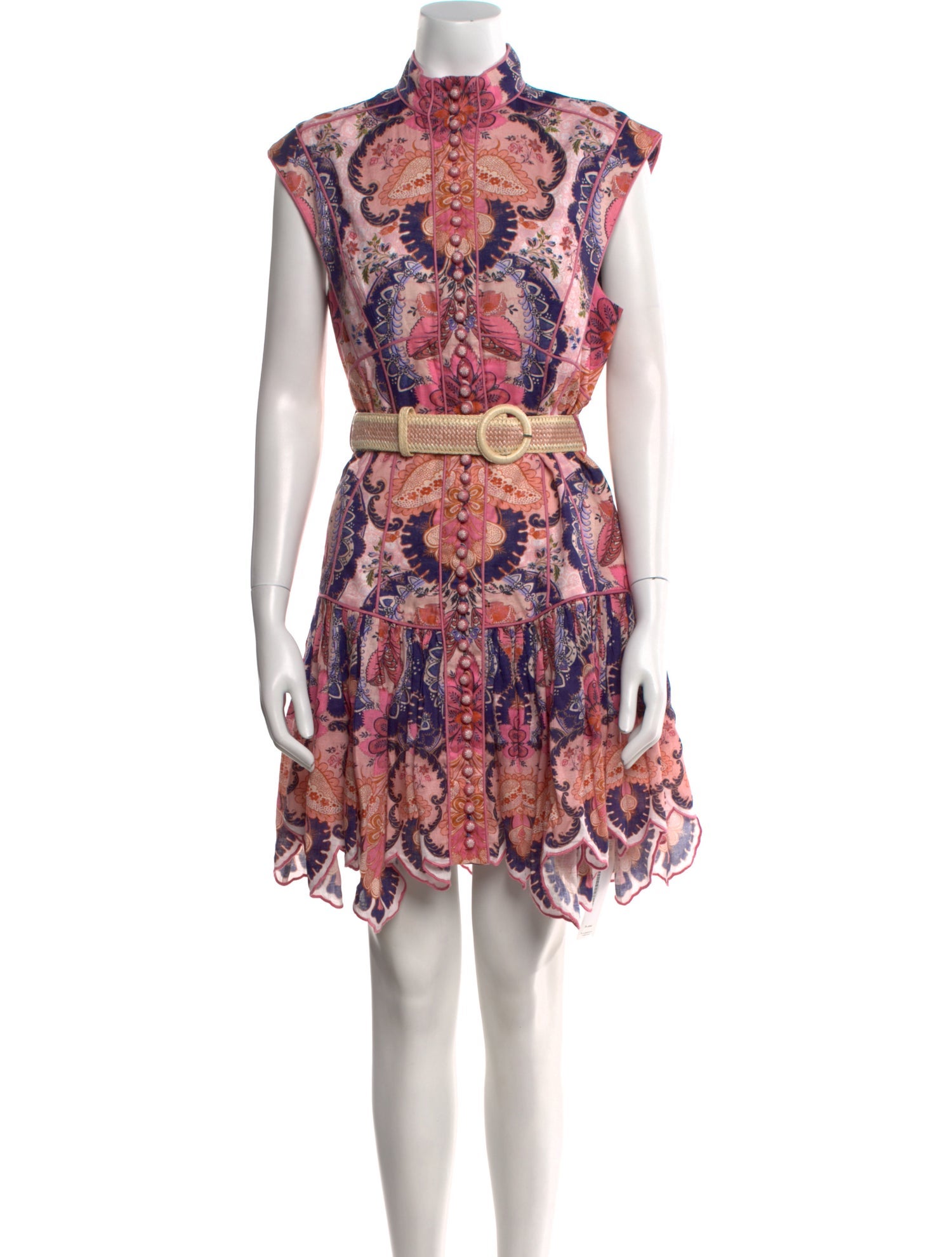 Zimmermann Linen Knee-Length Dress