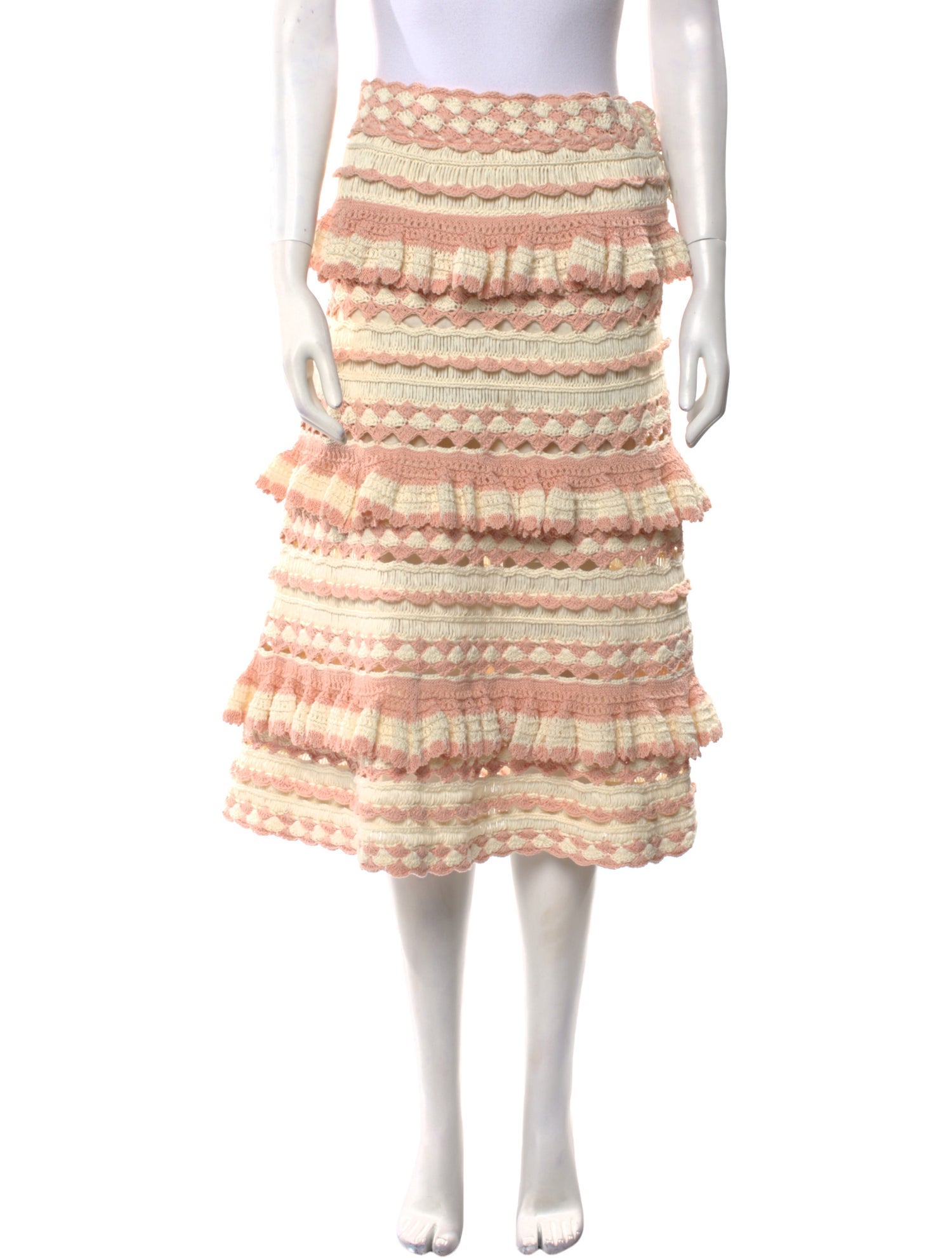 Zimmermann Striped Mini Skirt