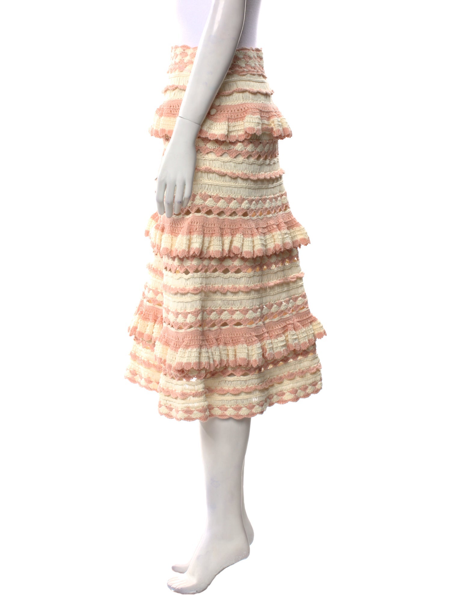 Zimmermann Striped Mini Skirt