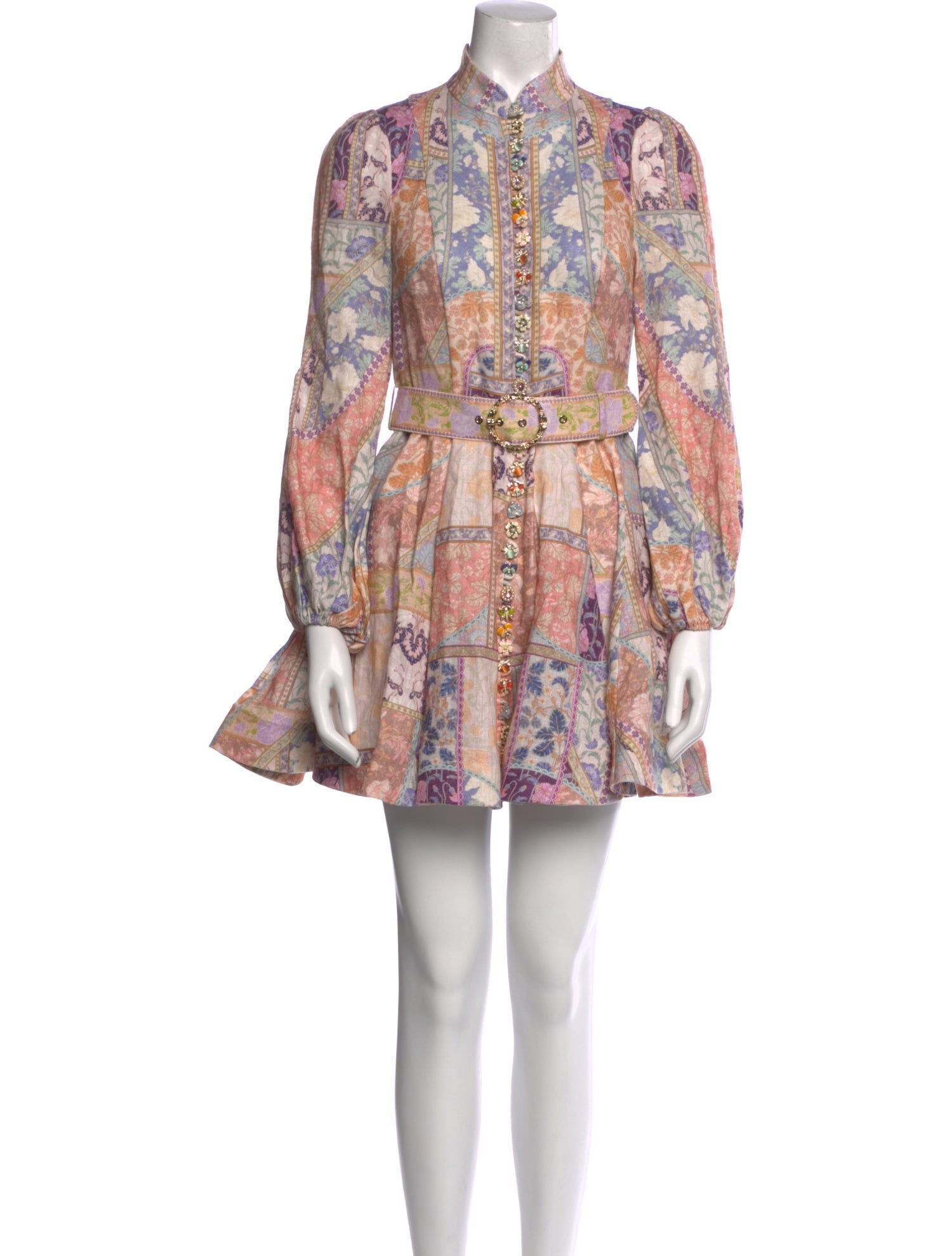 Zimmermann Linen Mini Dress