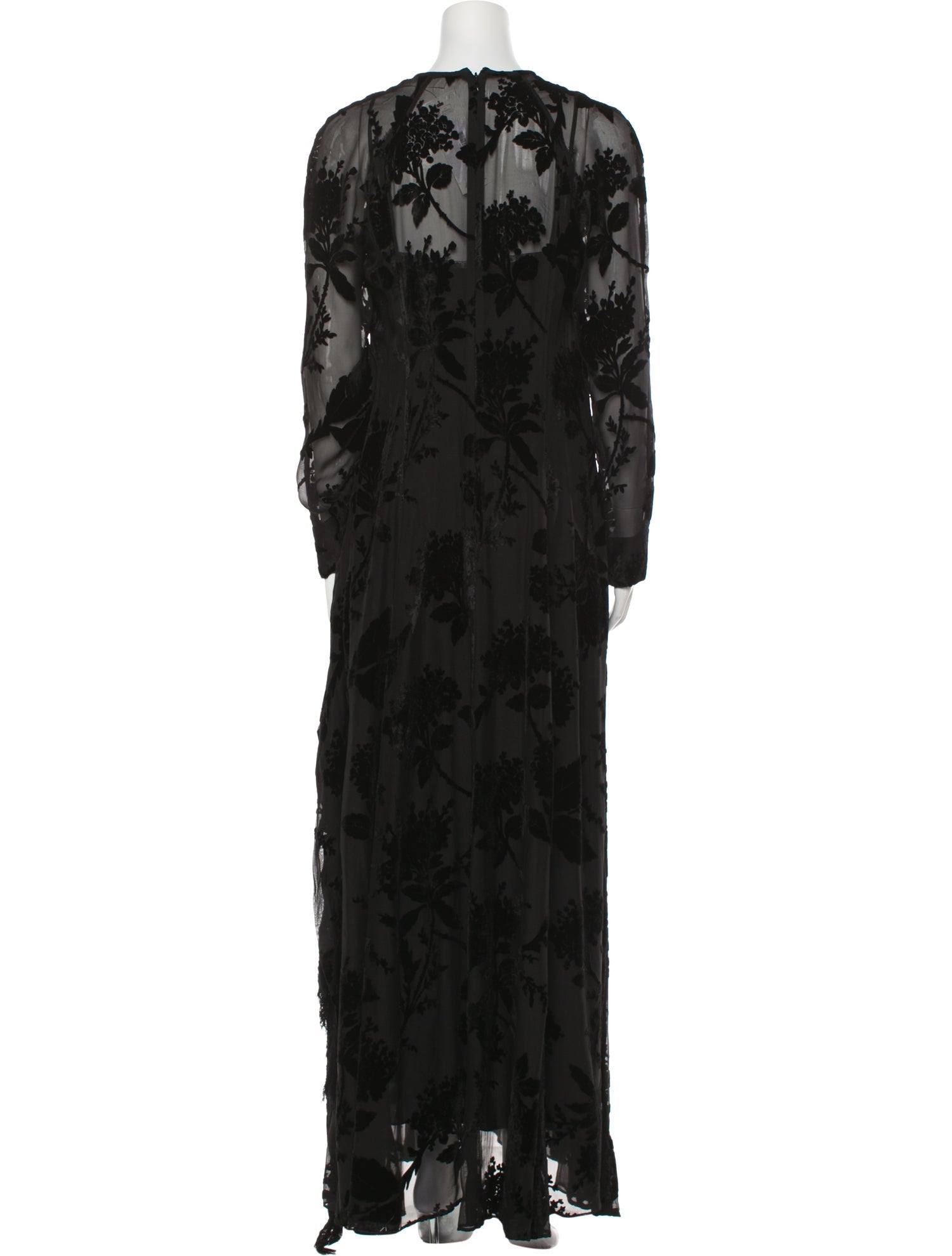 Zimmermann Lace Pattern Long Dress