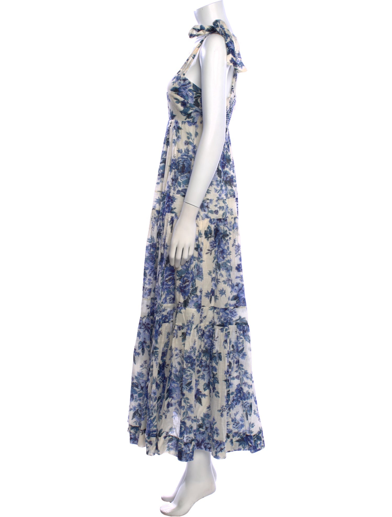 Zimmermann Floral Print Midi Length Dress