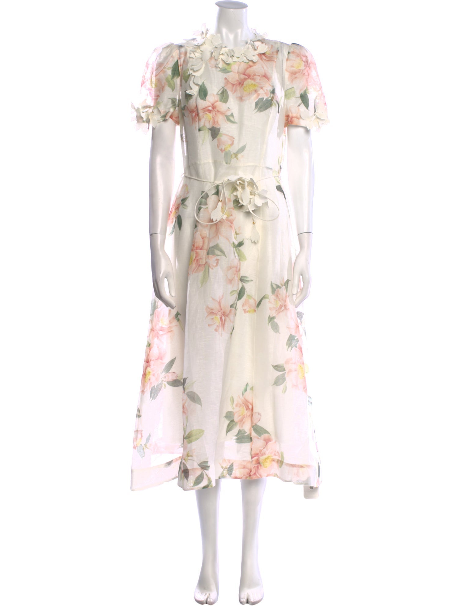 Zimmermann Linen Midi Length Dress