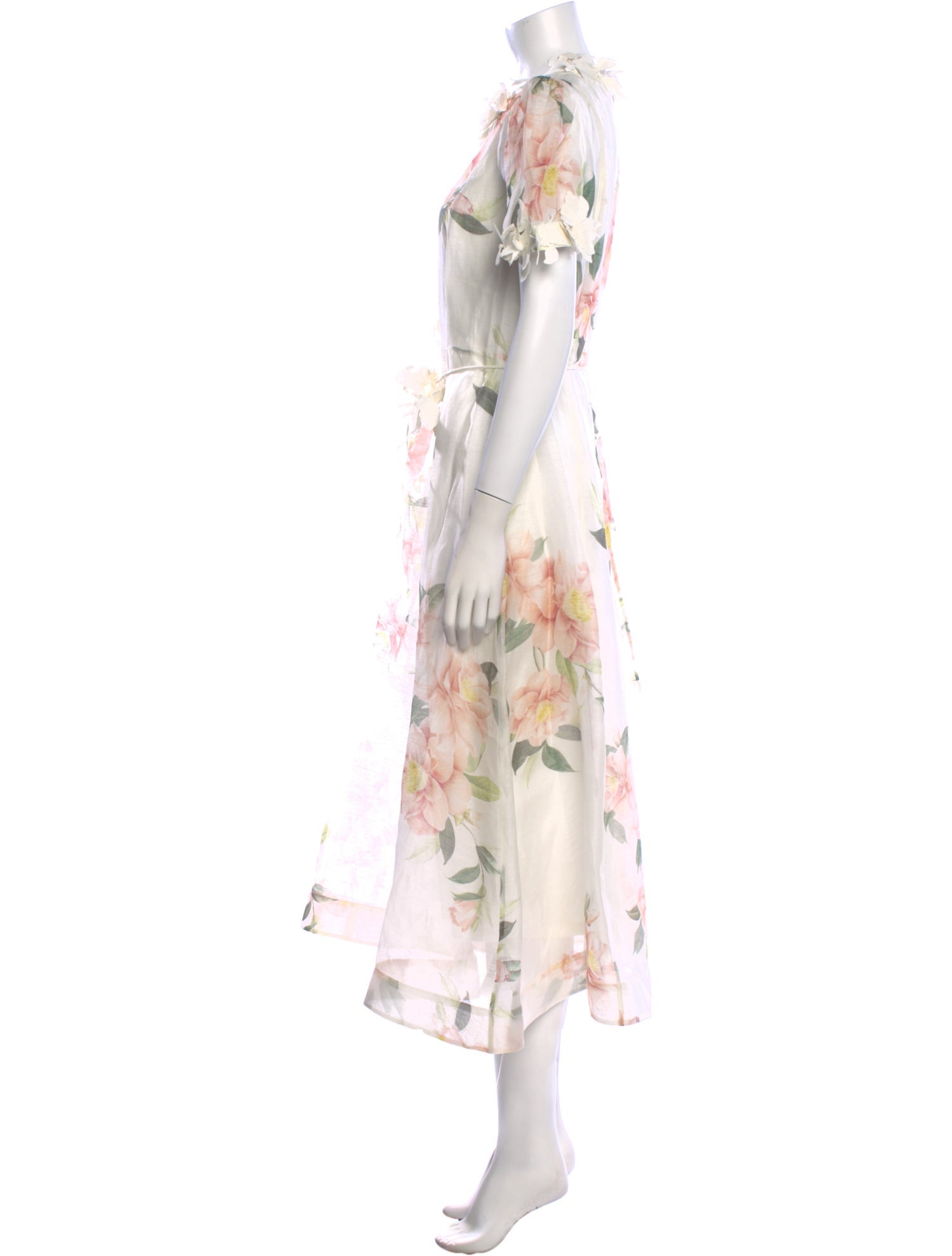 Zimmermann Linen Midi Length Dress