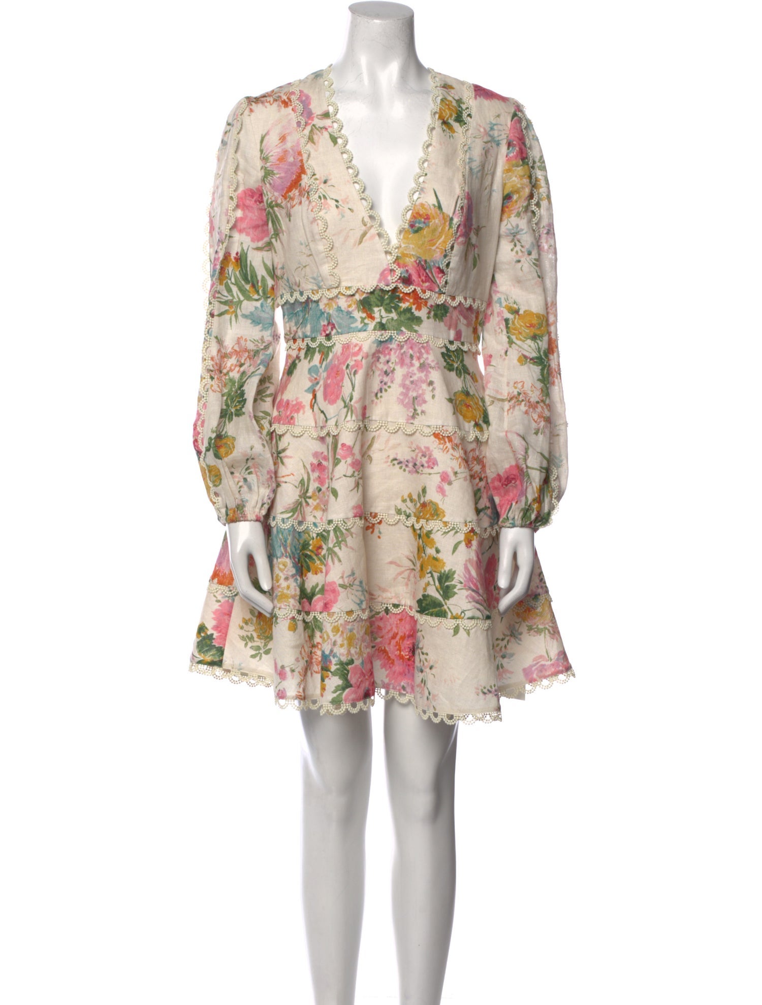 Zimmermann Linen Mini Dress