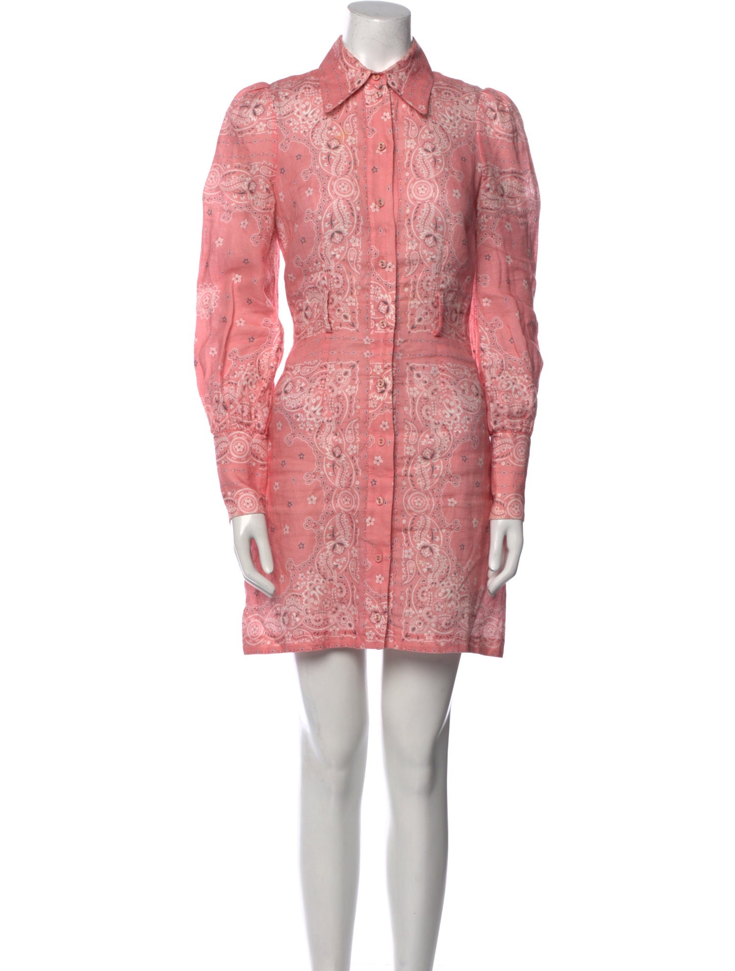 Zimmermann Linen Mini Dress