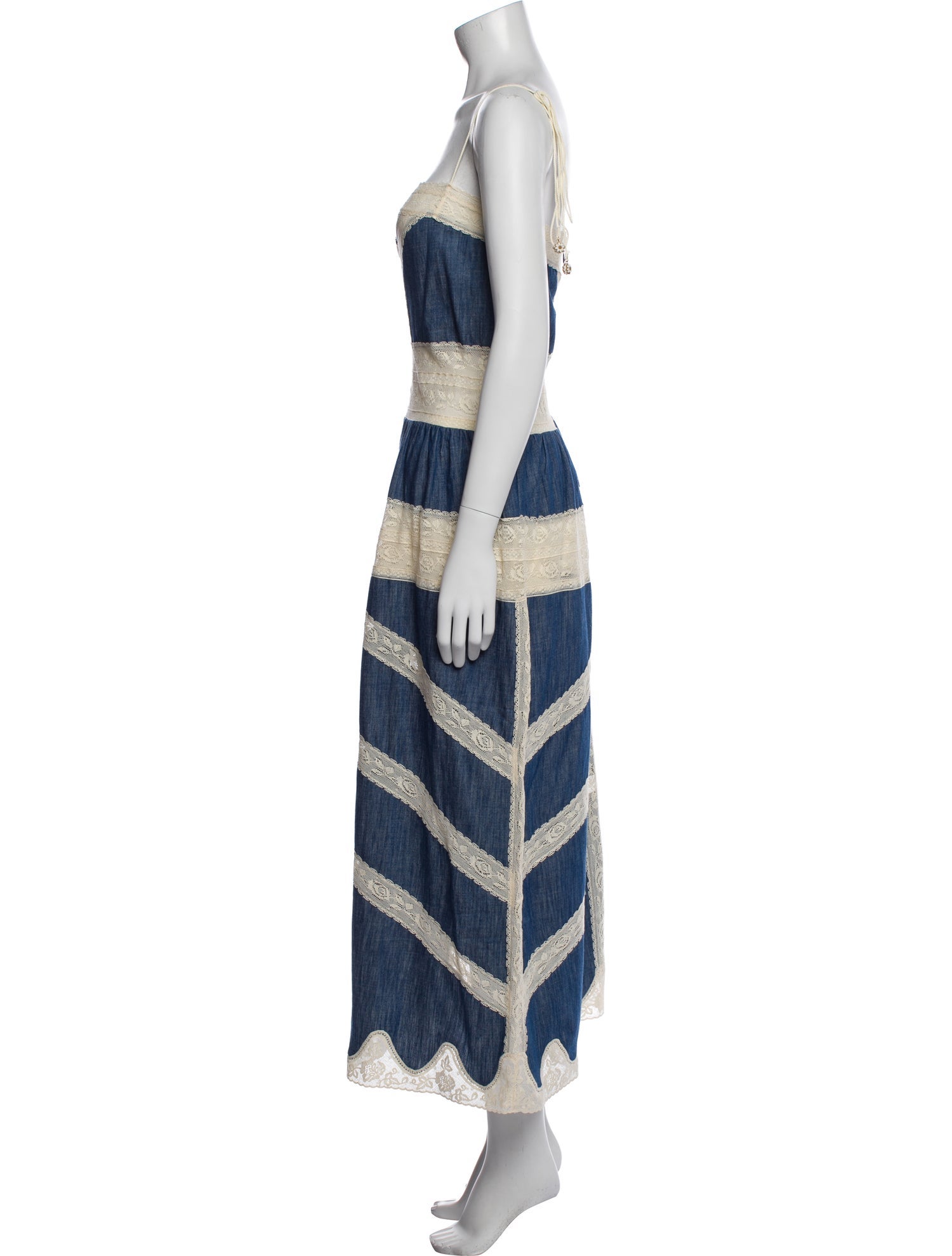 Zimmermann Striped Long Dress w/ Tags
