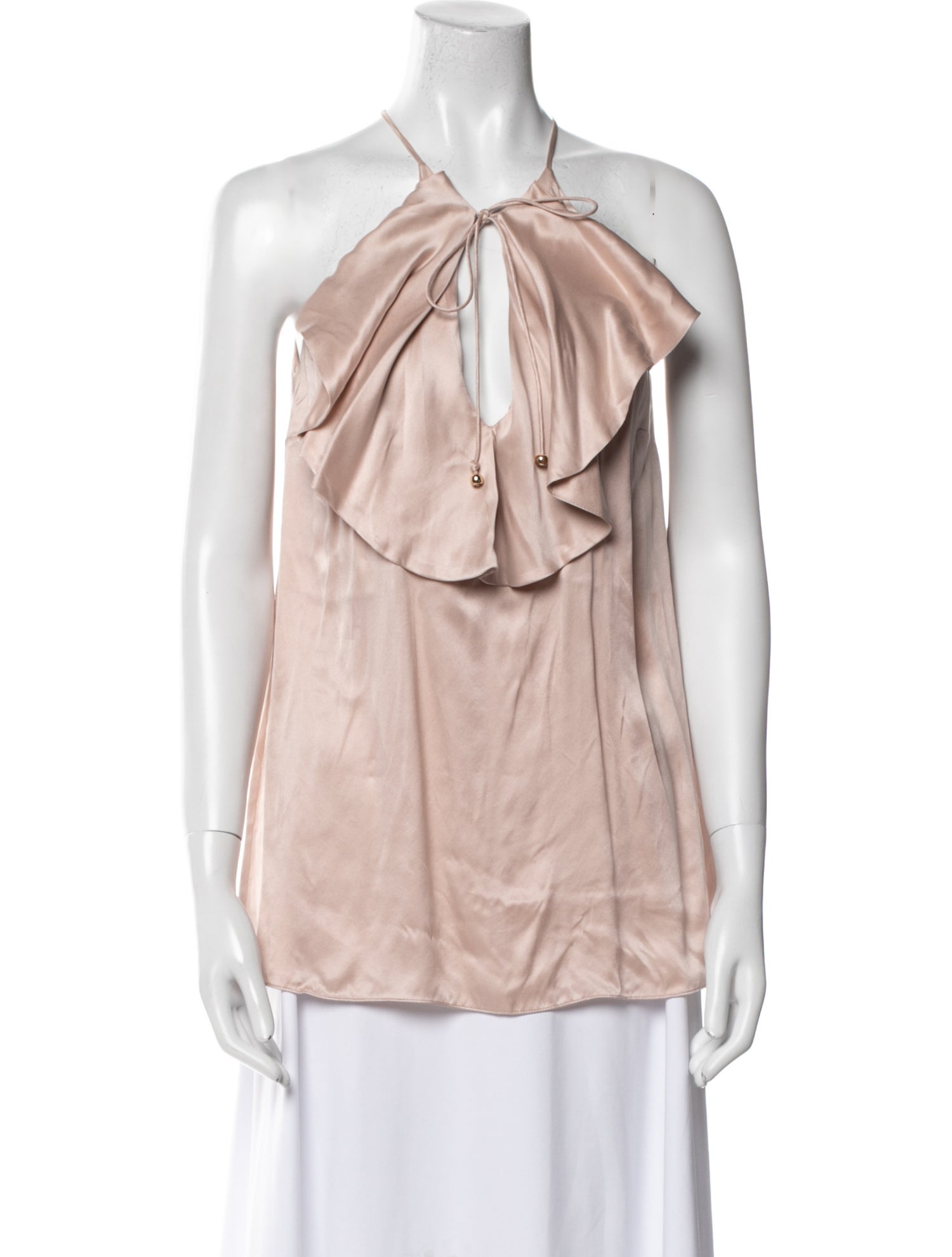 Zimmermann Silk Halterneck Blouse