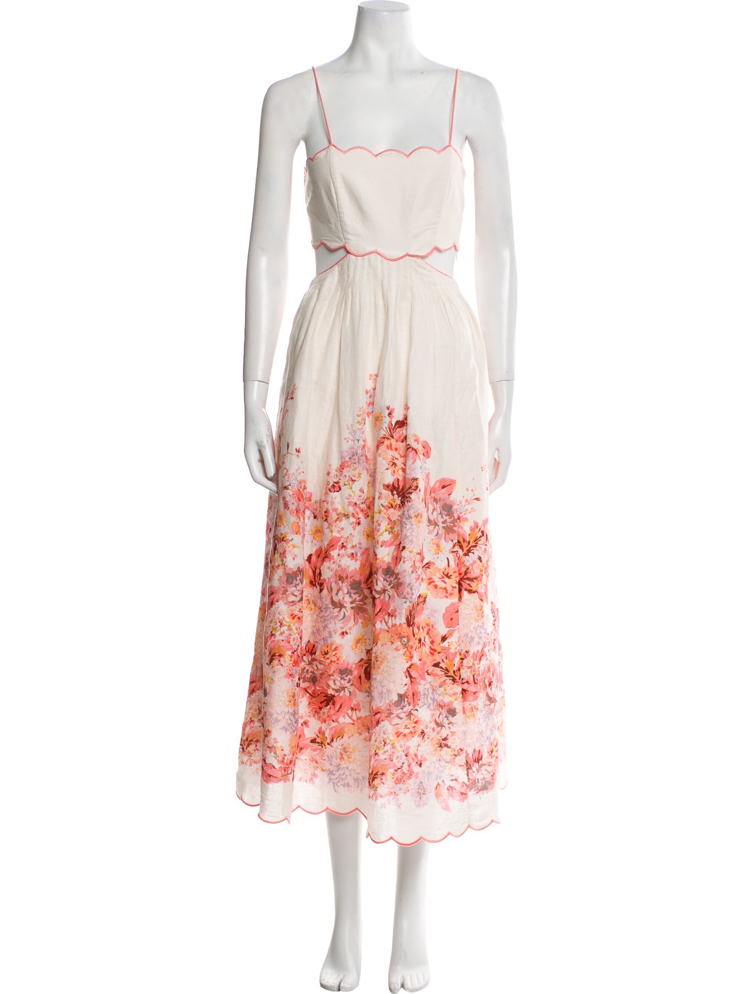 Zimmermann Linen Midi Length Dress