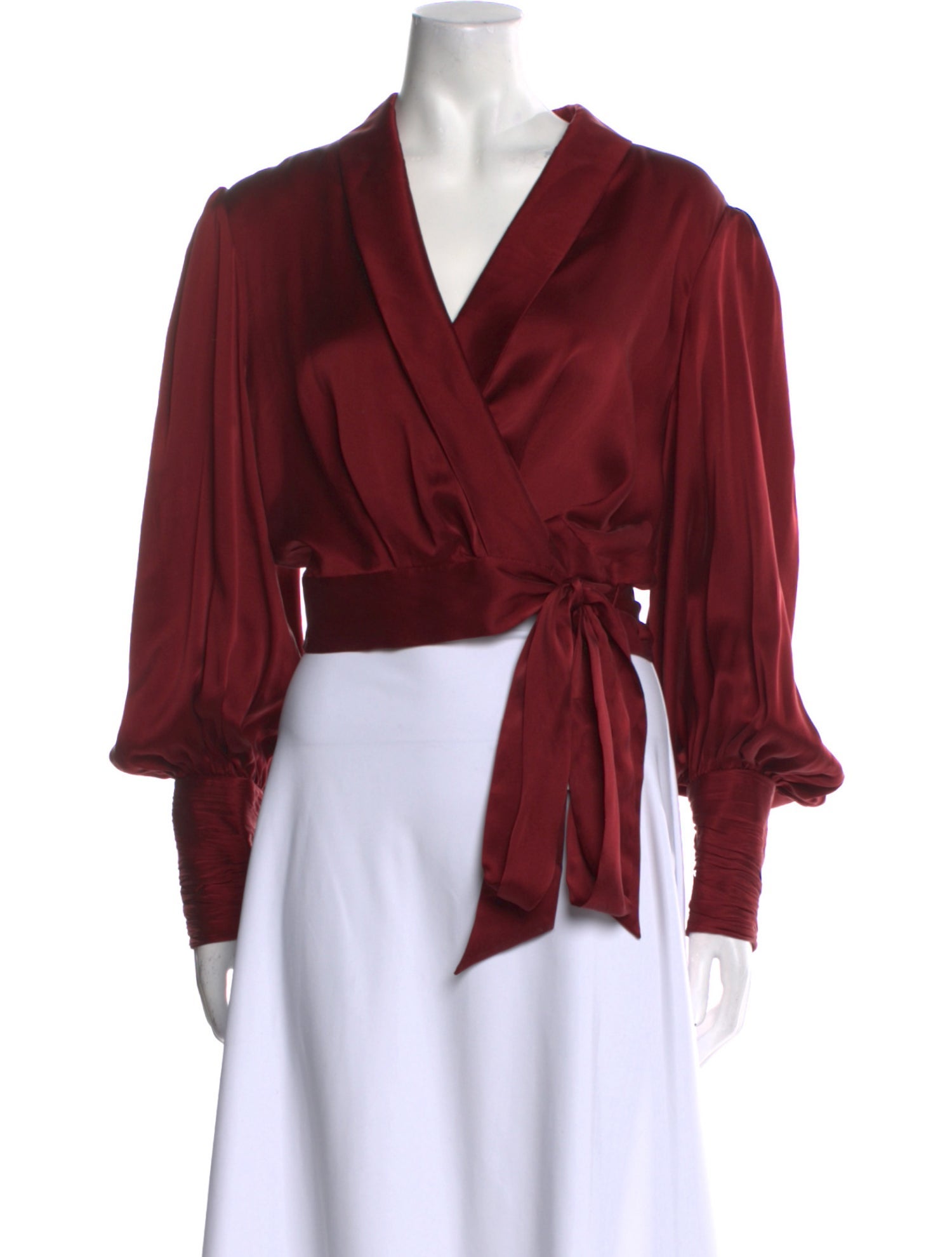 Zimmermann Silk V-Neck Top