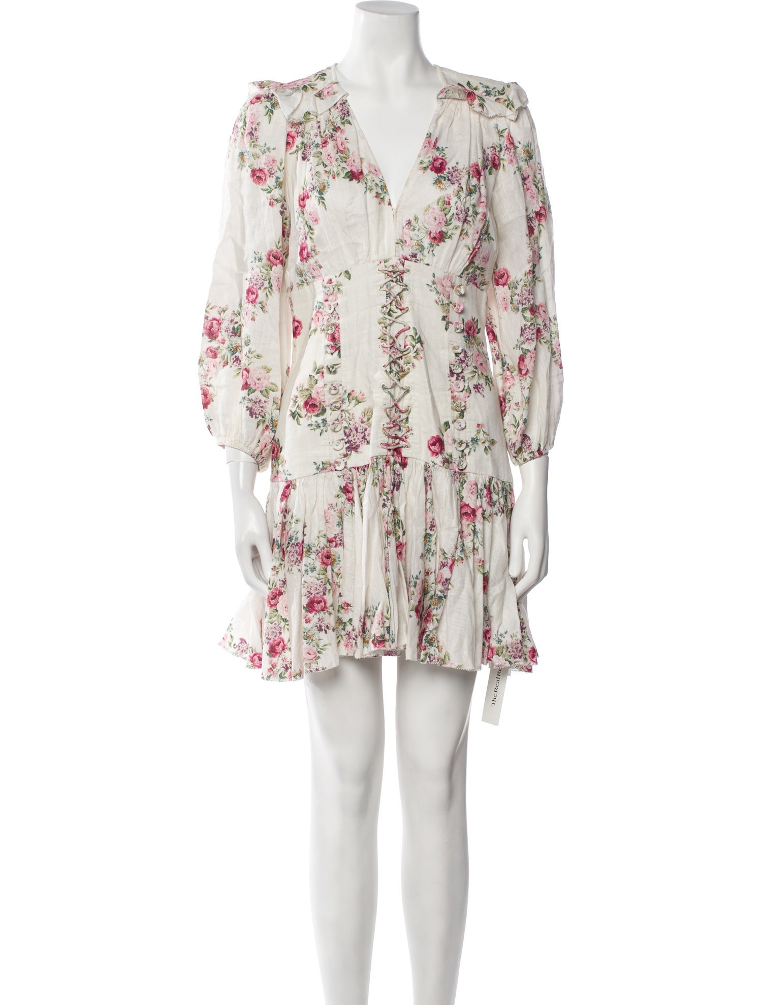 Zimmermann Linen Mini Dress