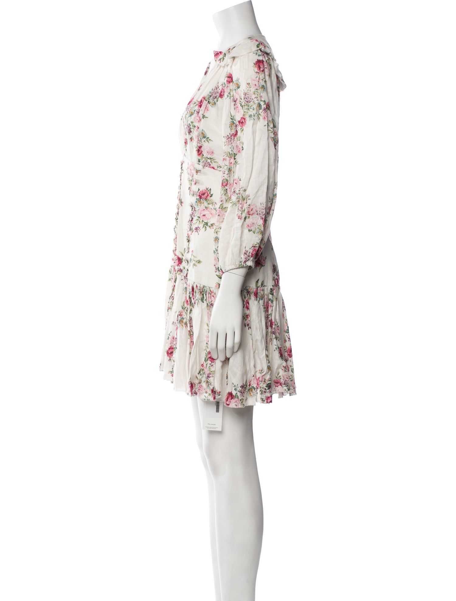 Zimmermann Linen Mini Dress