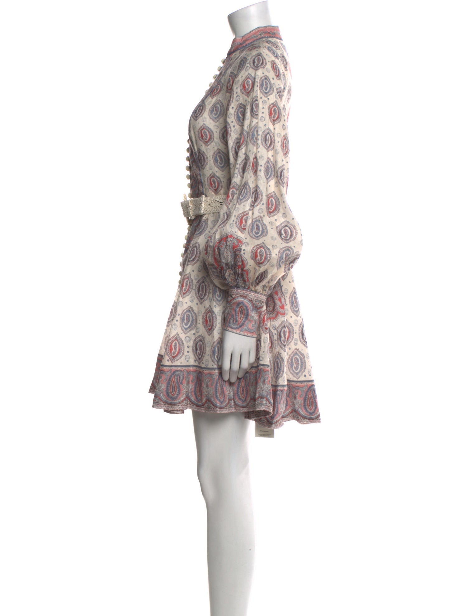 Zimmermann Linen Mini Dress