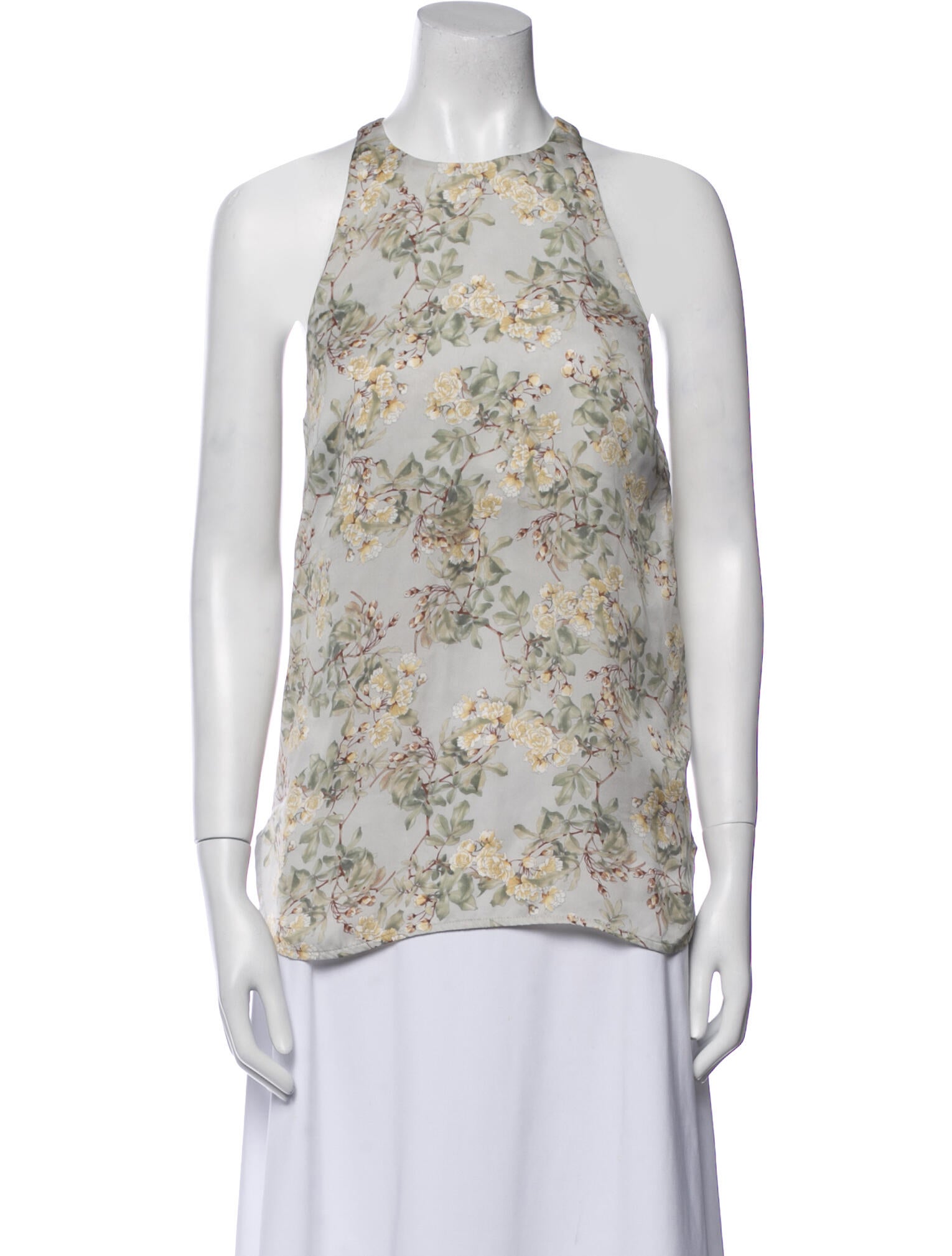 Zimmermann Silk Floral Print Blouse