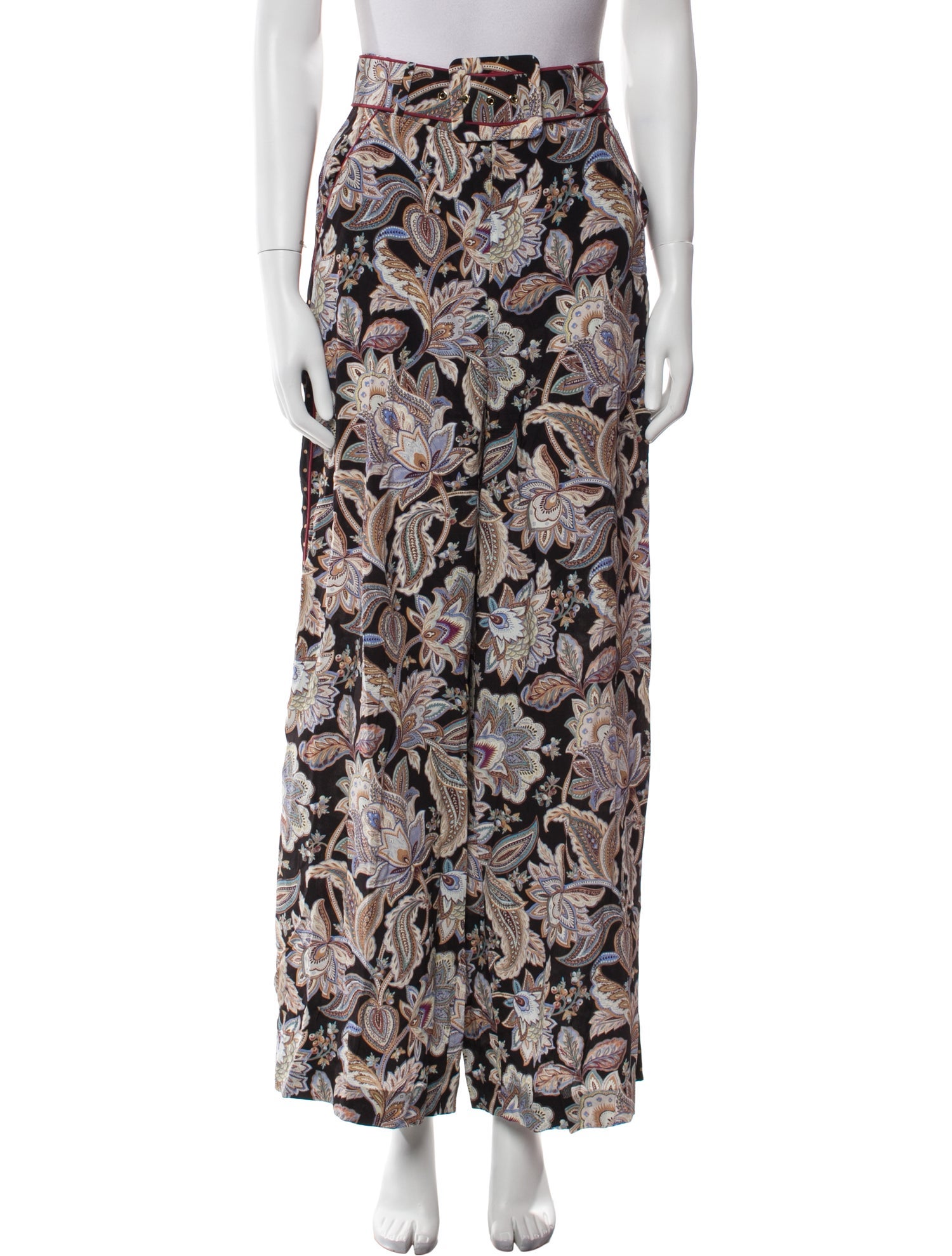 Zimmermann Silk Wide Leg Pants