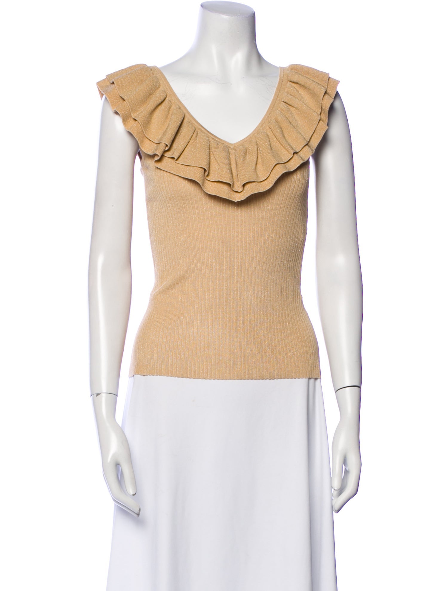Zimmermann Cowl Neck Sleeveless Top