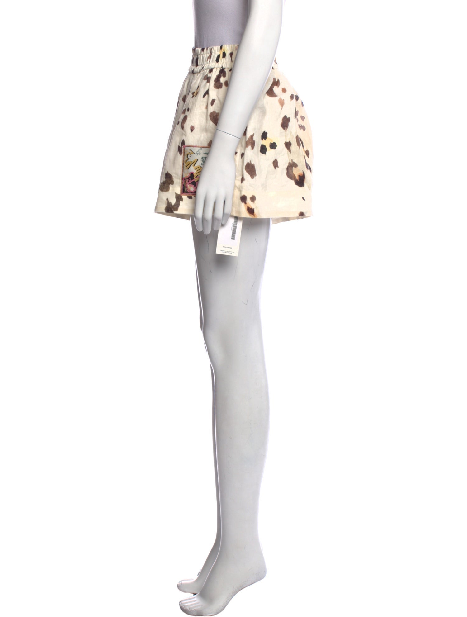 Zimmermann Linen Mini Shorts