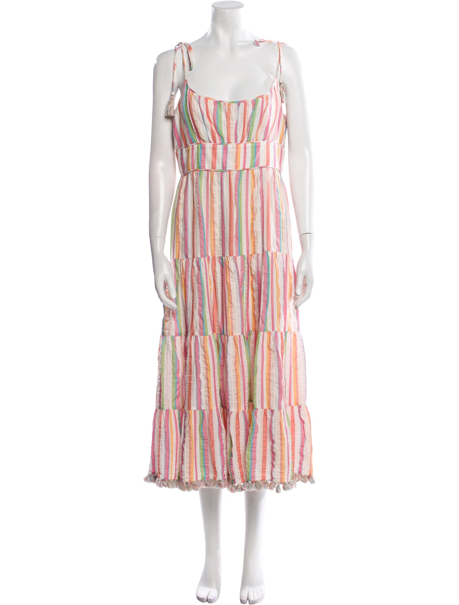 Zimmermann Striped Long Dress
