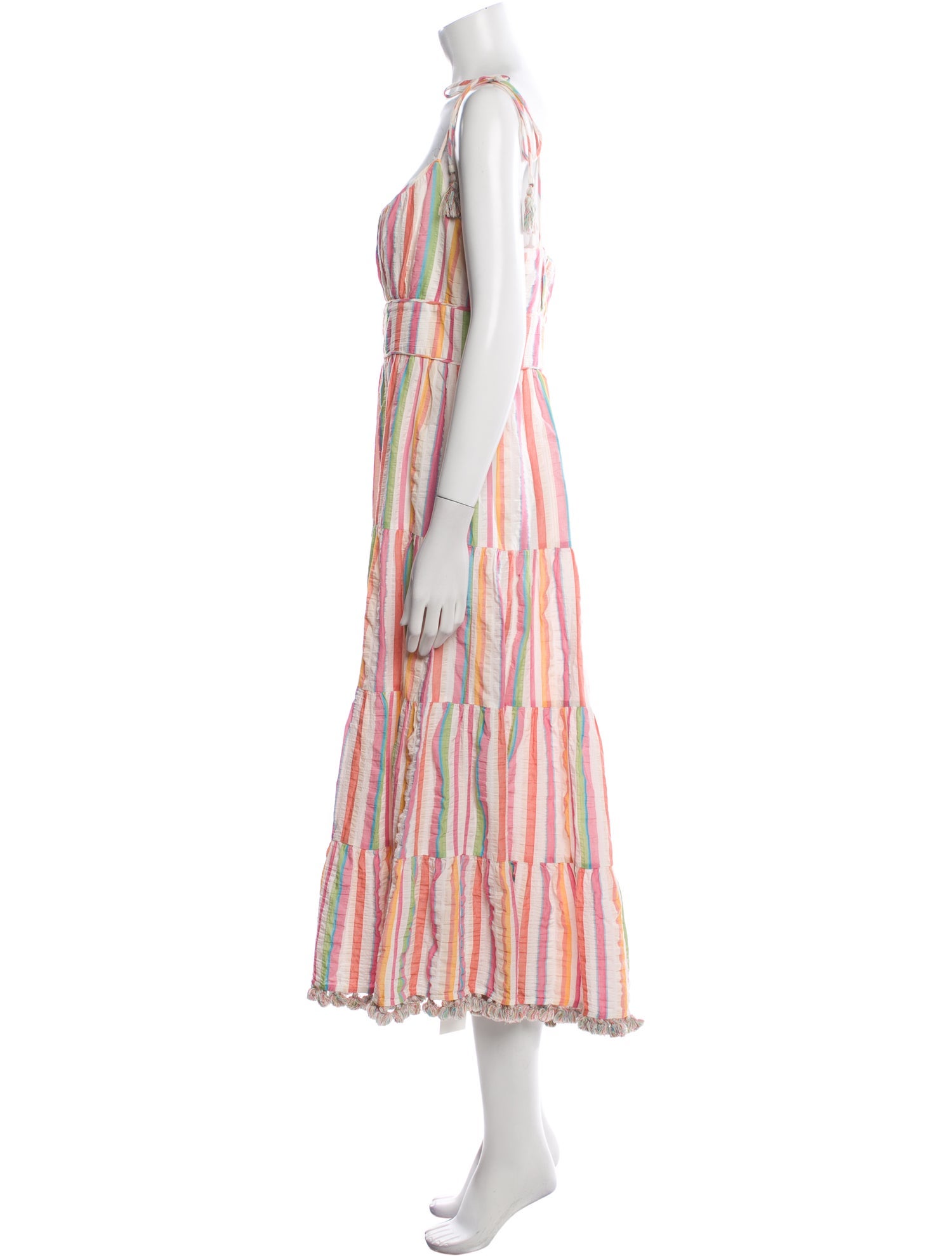 Zimmermann Striped Long Dress