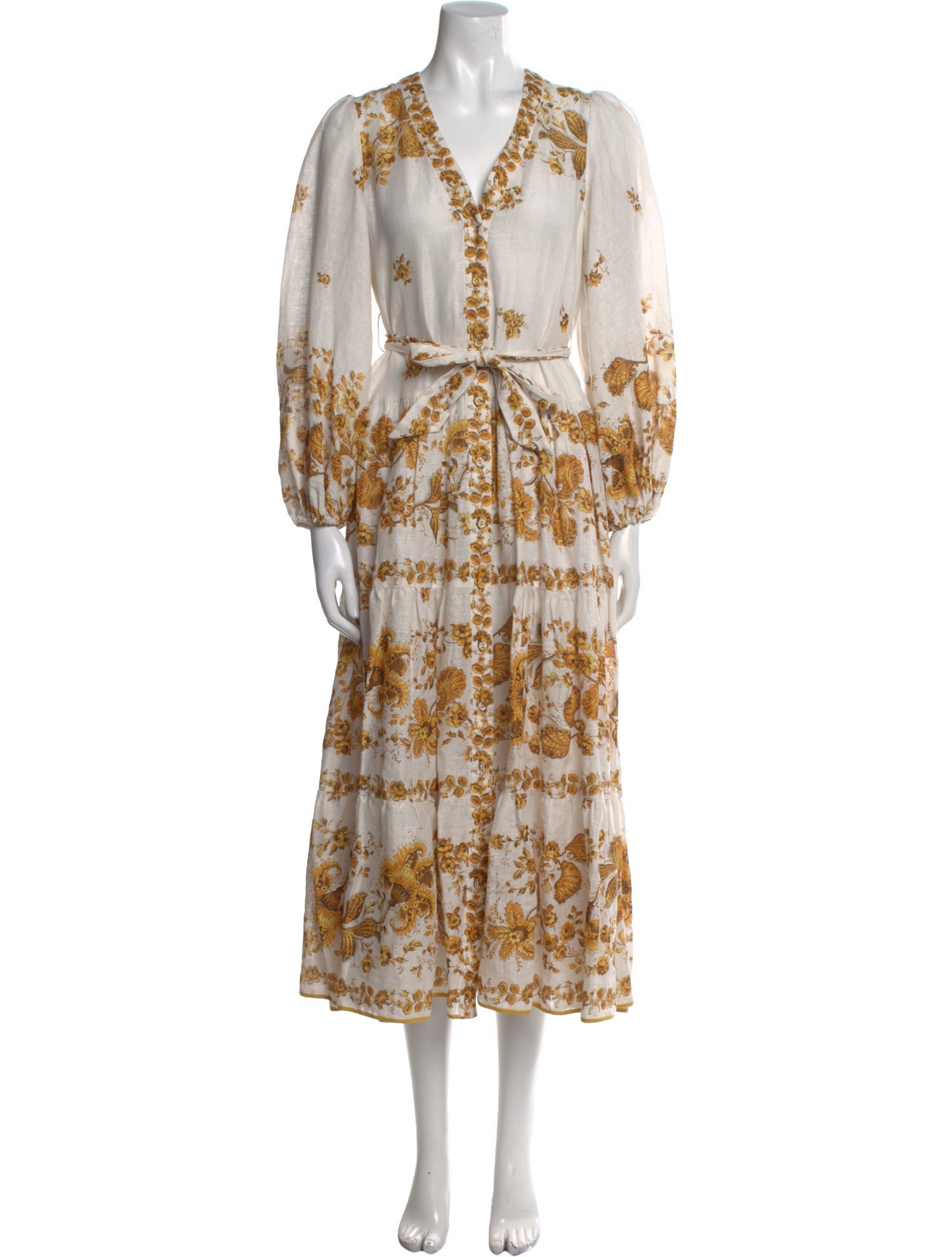 Zimmermann Linen Long Dress