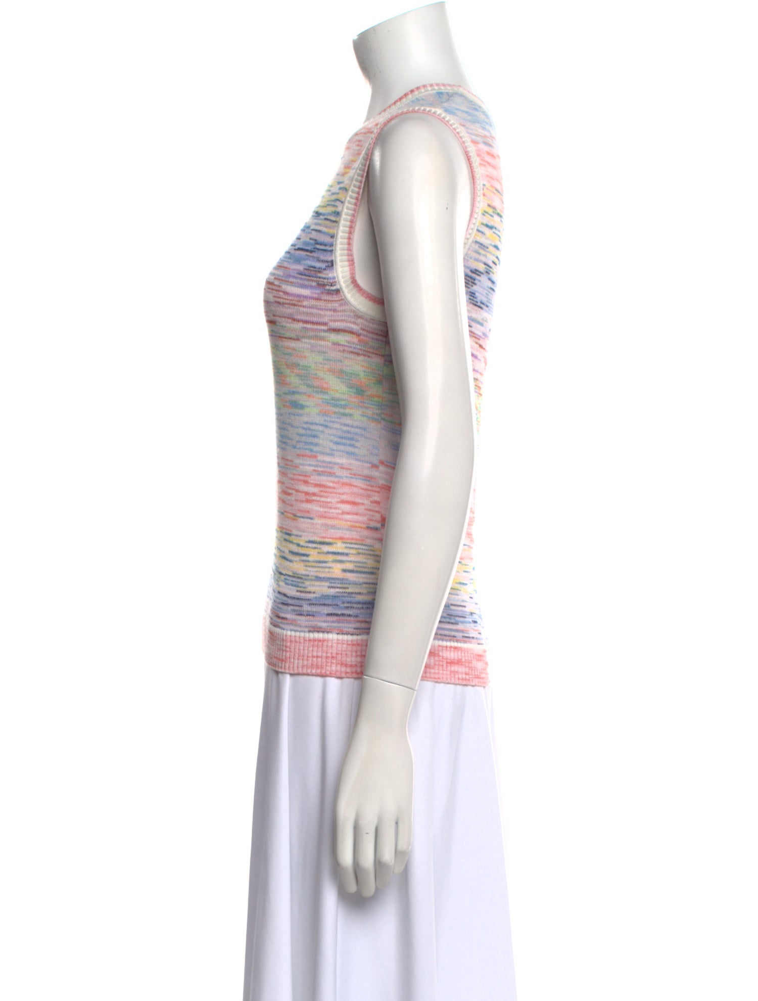 Zimmermann Striped Crew Neck Top