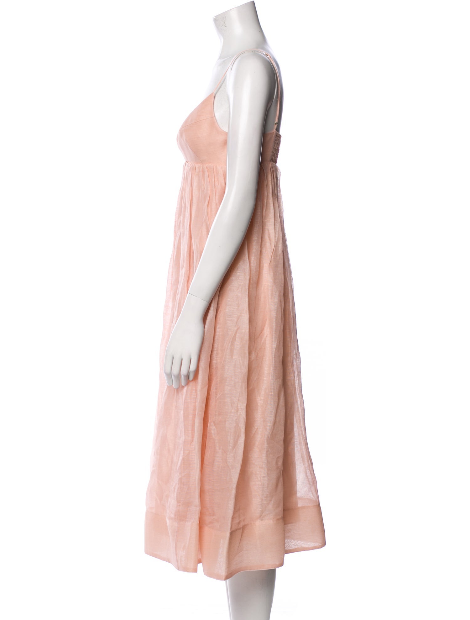 Zimmermann Linen Knee-Length Dress