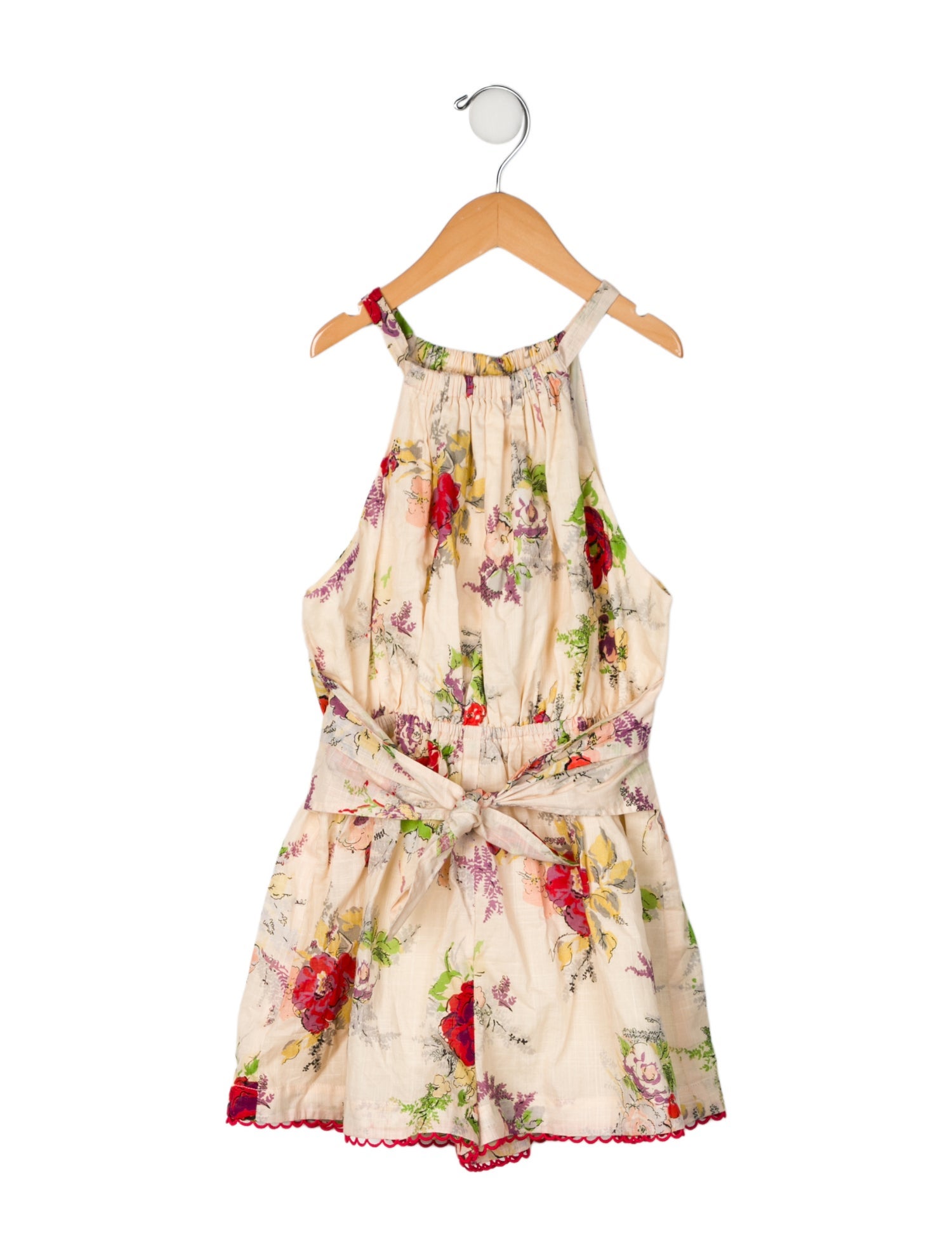 Zimmermann Printed Romper w/Tags