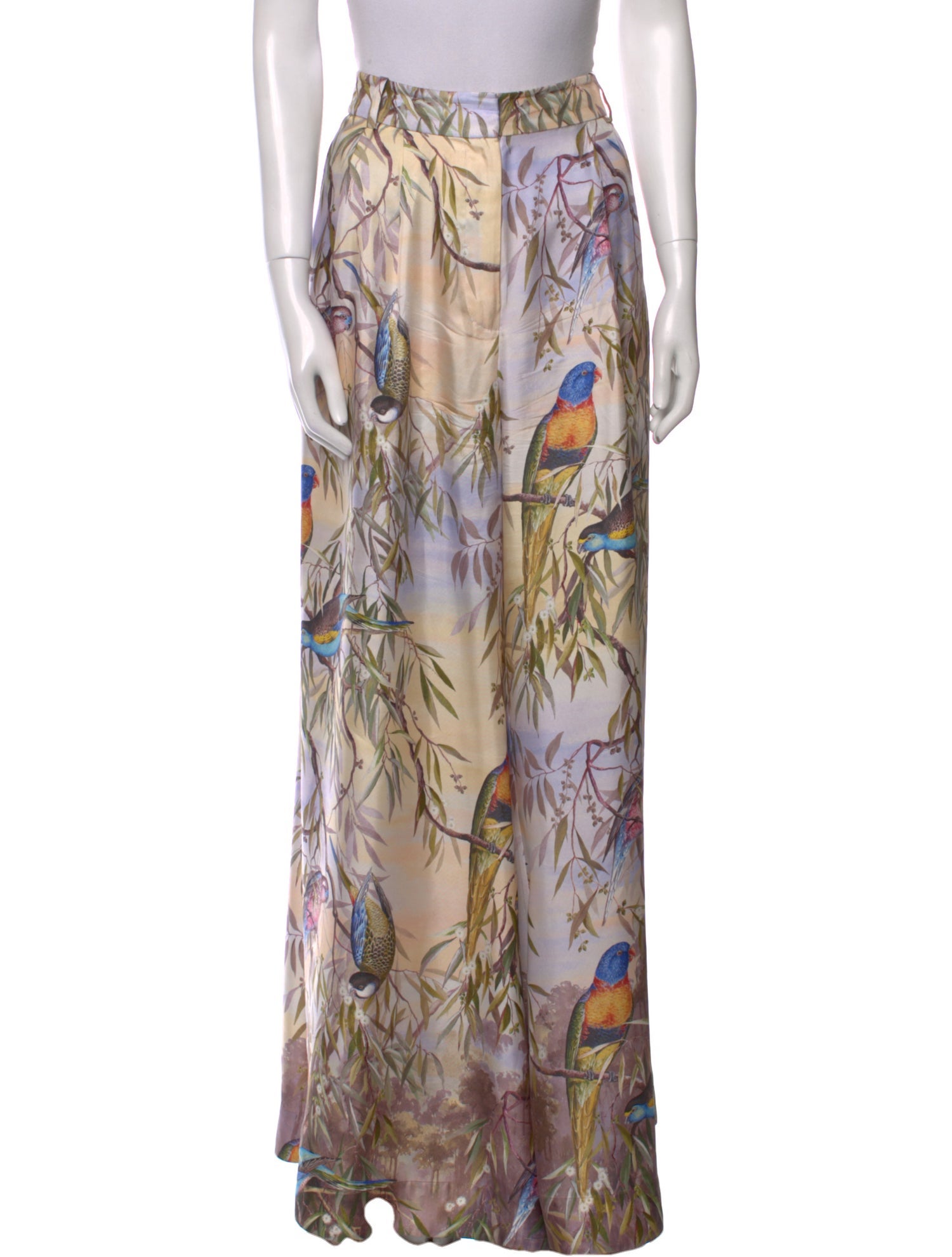 Zimmermann Silk Wide Leg Pants