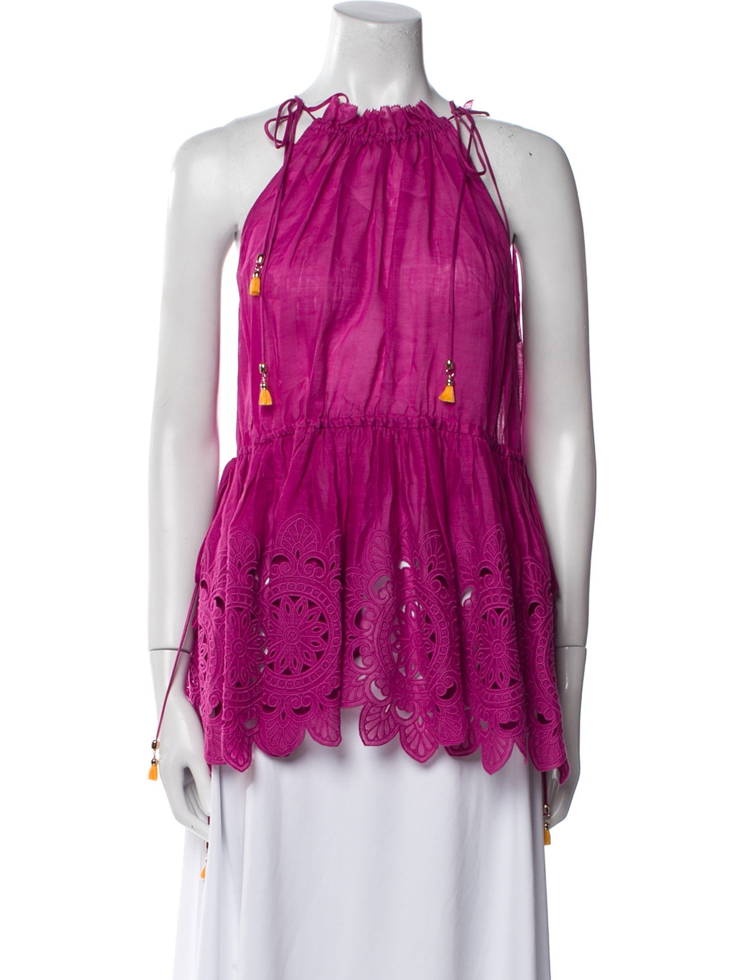 Zimmermann Halterneck Sleeveless Blouse