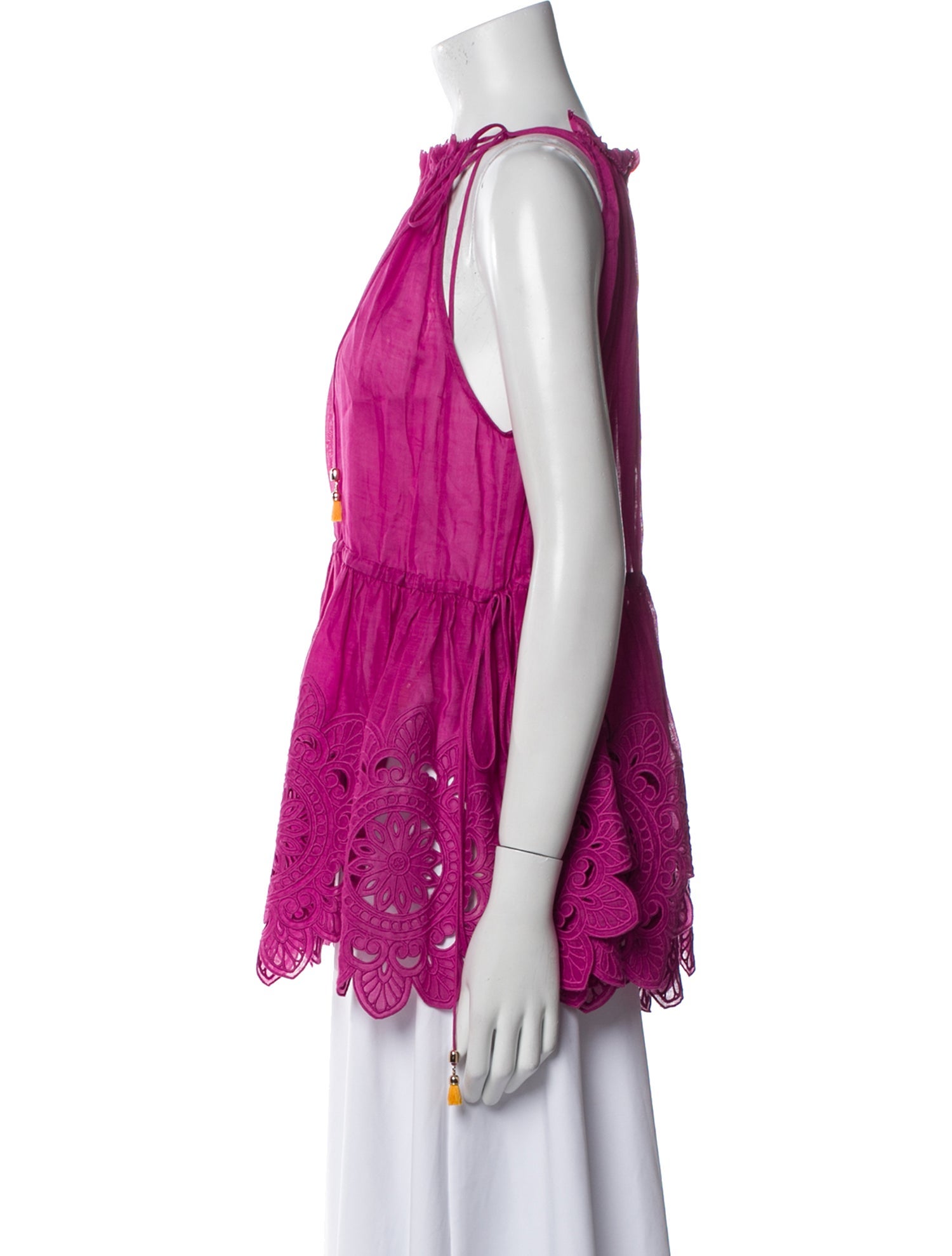 Zimmermann Halterneck Sleeveless Blouse