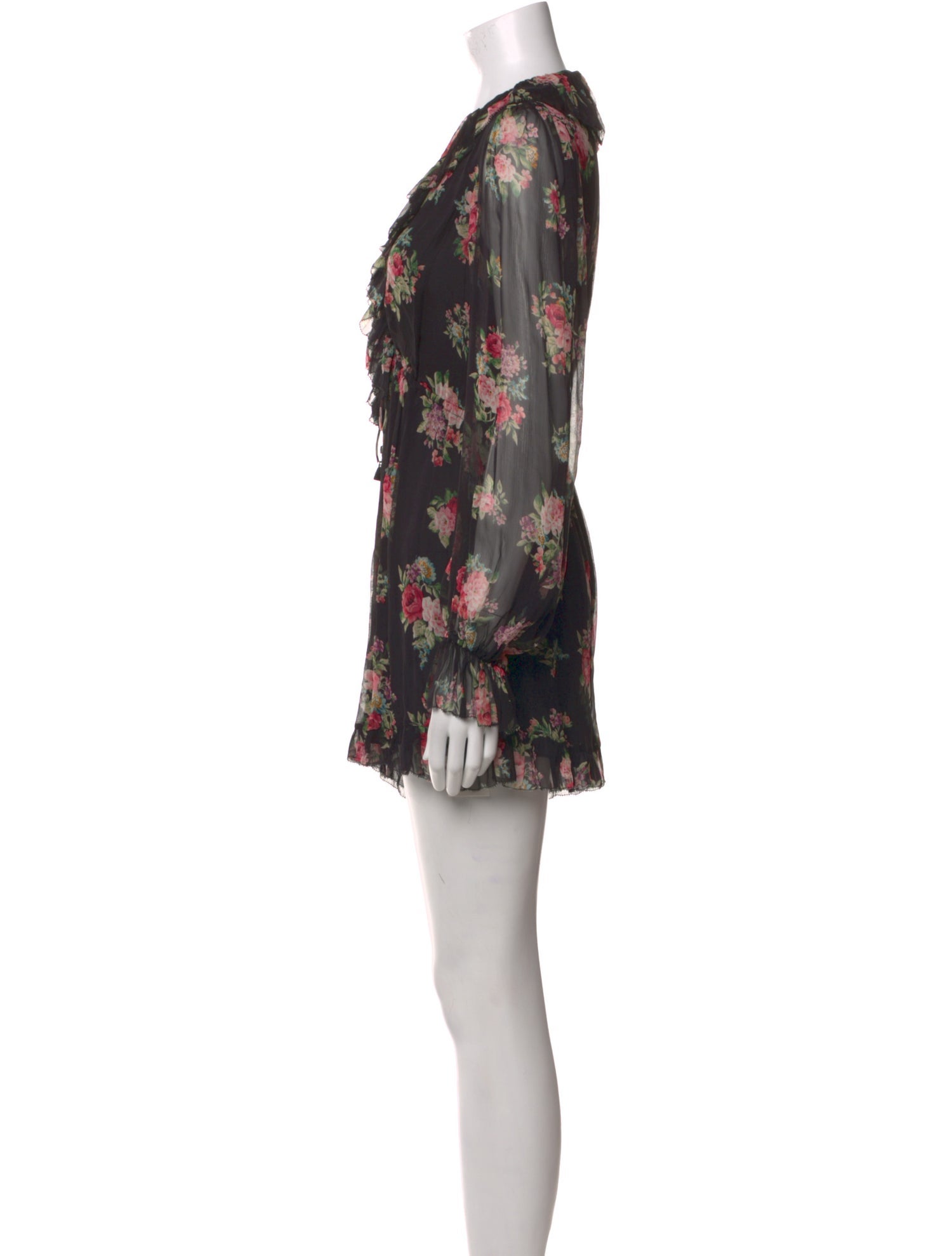Zimmermann Silk Floral Print Romper