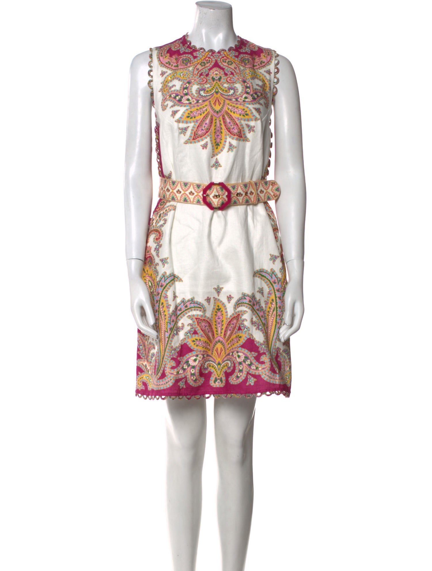 Zimmermann Linen Mini Dress