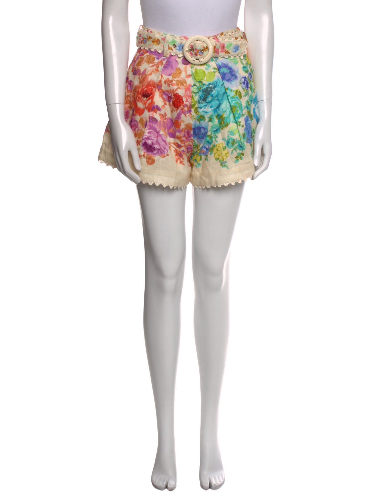 Zimmermann Linen Mini Shorts w/ Tags